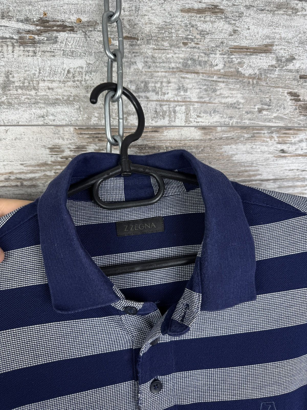 Z Zegna Mens Z Zegna Polos size XL cotton T-shirt tee ermenegildo Size US XL / EU 56 / 4 - 5 Thumbnail