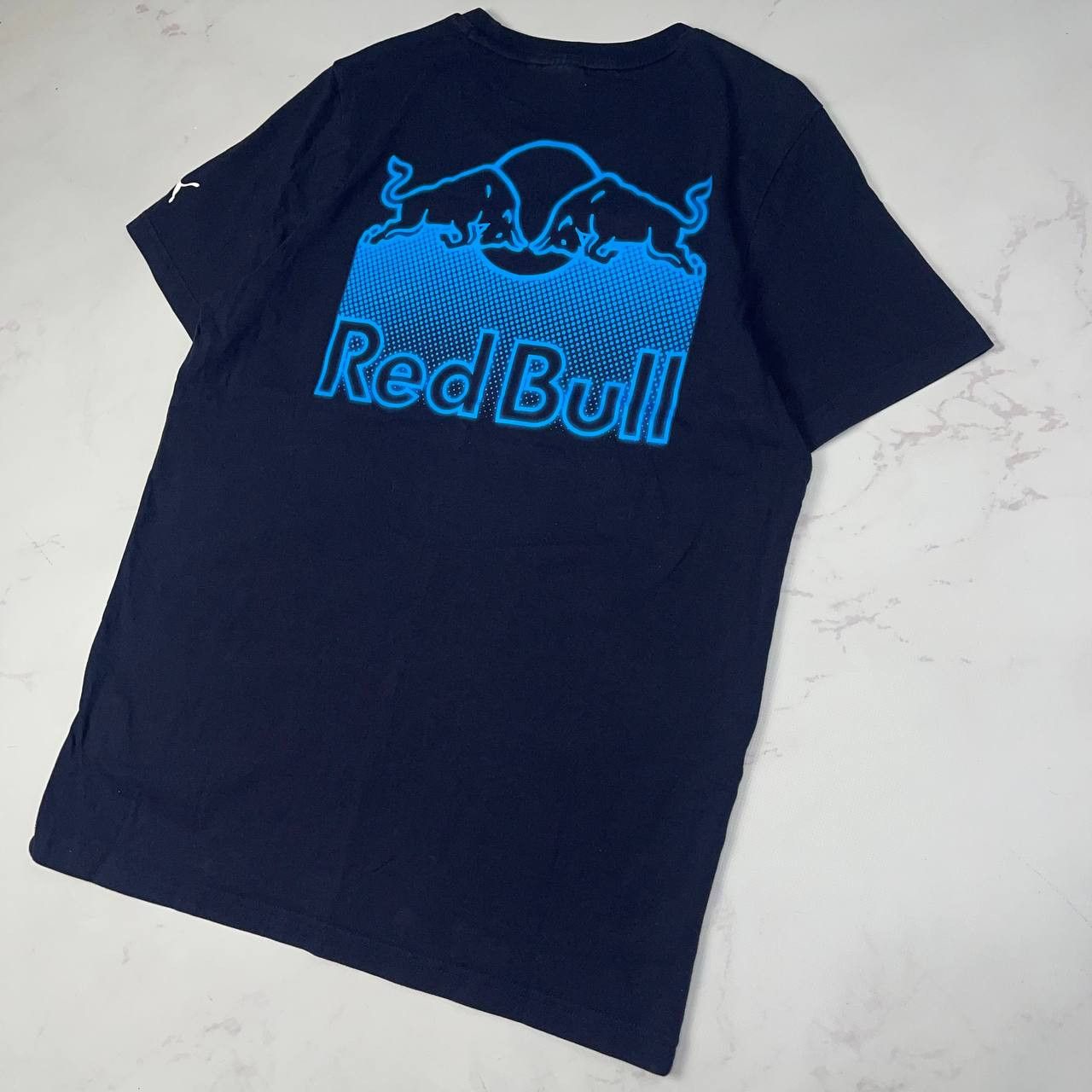 Red Bull Puma Red Bull Big Logo Racing T Shirt Size Medium Cotton Size US M / EU 48-50 / 2 - 13 Thumbnail