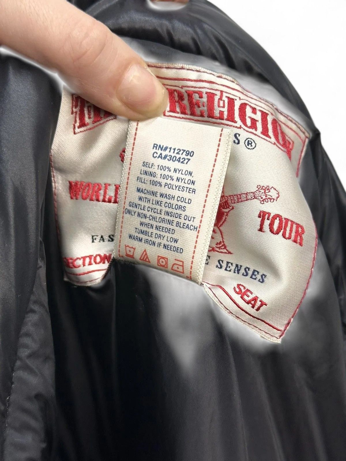 Vintage True Religion black denim vest y2k streetwear vintage style Size US XL / EU 56 / 4 - 17 Thumbnail