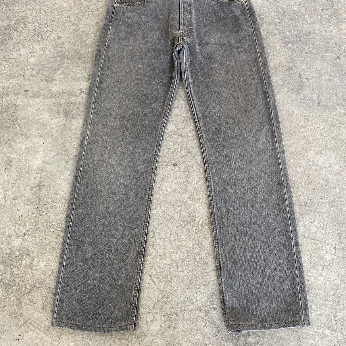Levi's Vintage Late 90’s Levis 501 Ash Grey Jeans Size US 31 - 4 Thumbnail