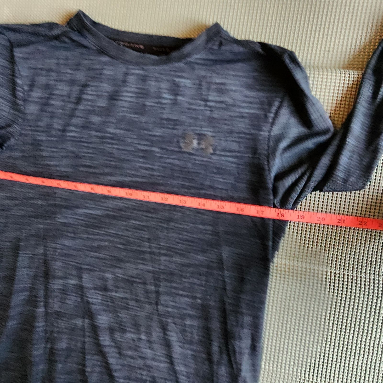 Under Armour UA Threadborne Men's Small Long Sleeve Shirt Blue Size US S / EU 44-46 / 1 - 3 Thumbnail