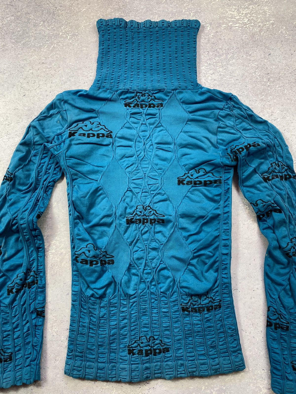 Kappa × Vintage Vintage Avant Garde Kappa Women’s Sweater Size S / US 4 / IT 40 - 4 Thumbnail