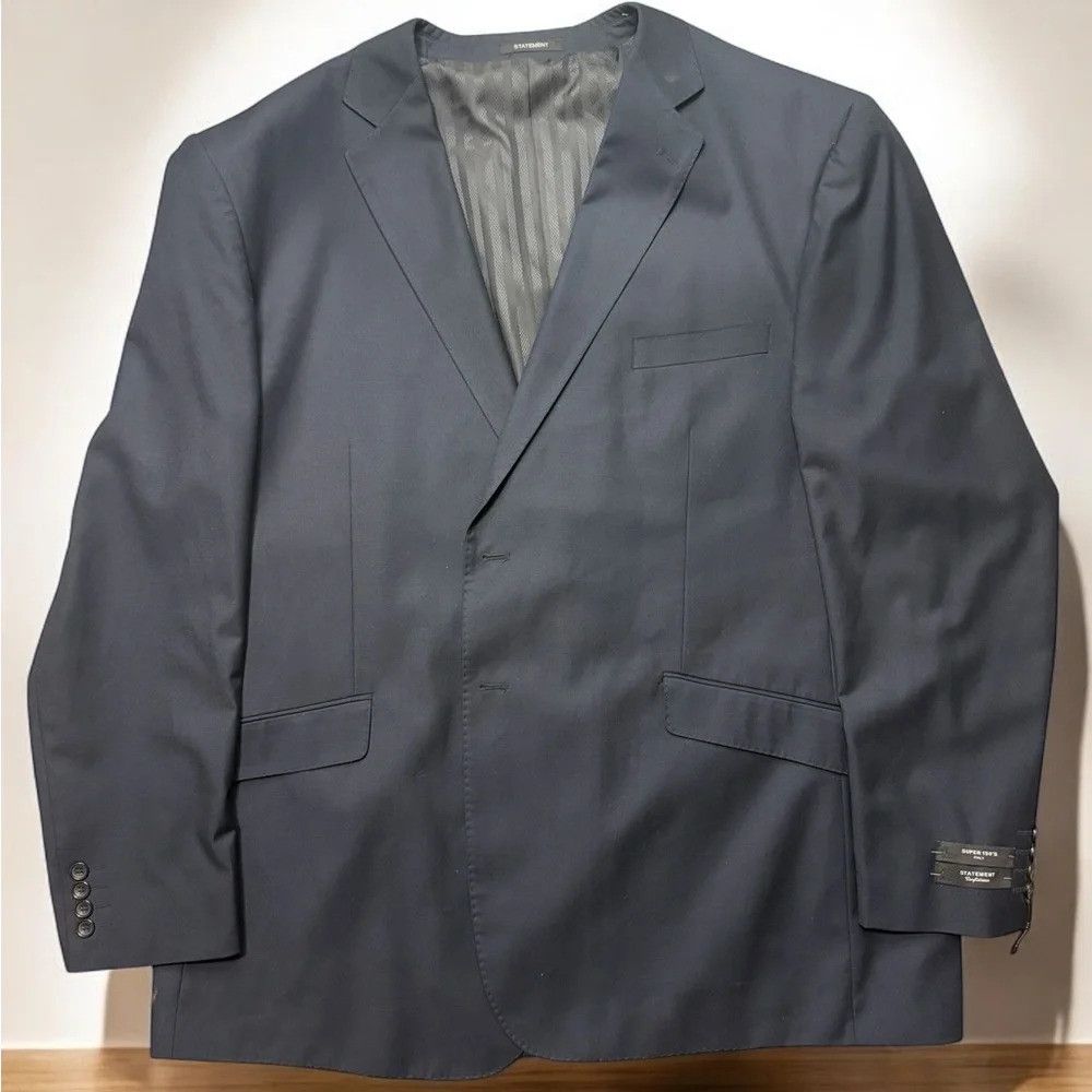 Other Jacket Statement SB-2 TZ-100 Made in Italy Navy Jacket – Lu Size US L / EU 52-54 / 3 - 1 Thumbnail