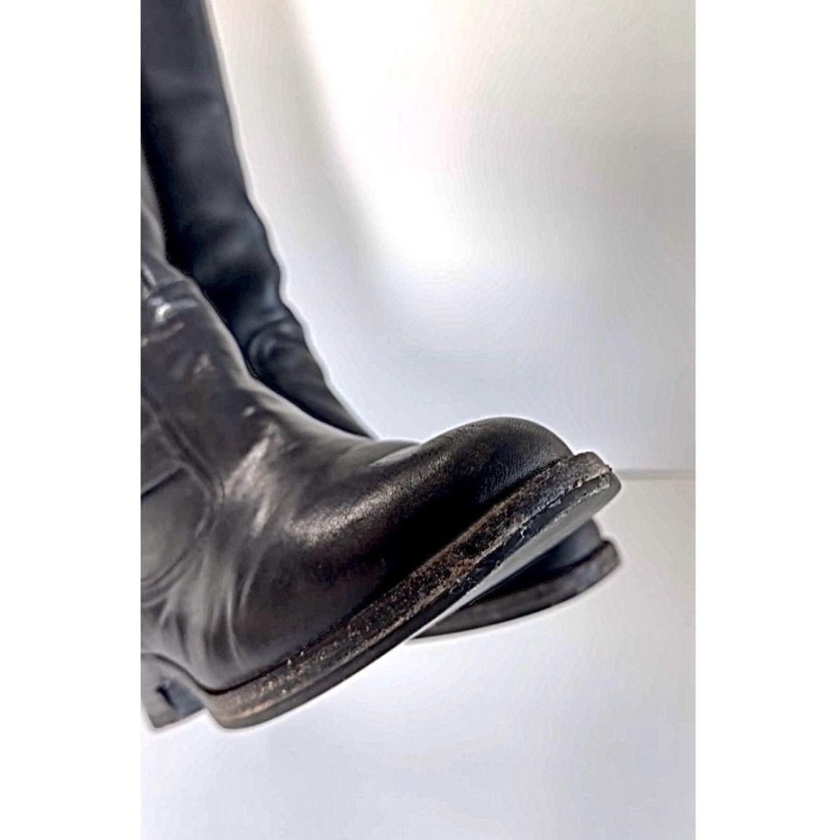 Coach Vintage Coach Whitney Black Leather Knee High Boots US 7.5B Size US 7.5 / IT 37.5 - 10 Thumbnail