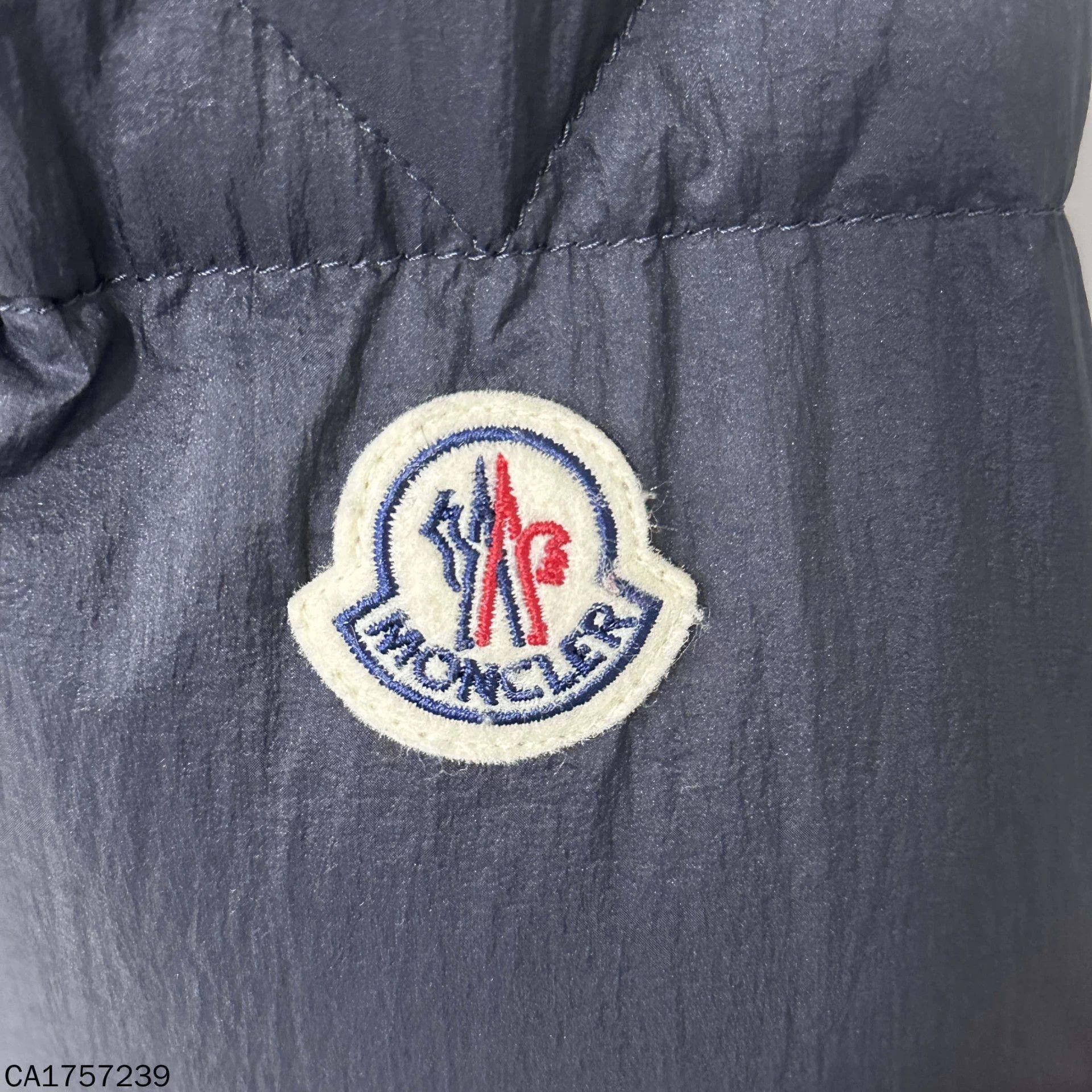 Moncler Moncler Nervion Mid-Length Navy Down Jacket Size 5 Size US XXL / EU 58 / 5 - 5 Thumbnail