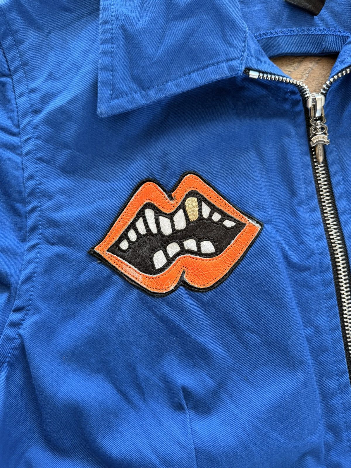Chrome Hearts Chrome Hearts Matty Boy Orange Chomper Patch Blue Dress Size M / US 6-8 / IT 42-44 - 4 Thumbnail