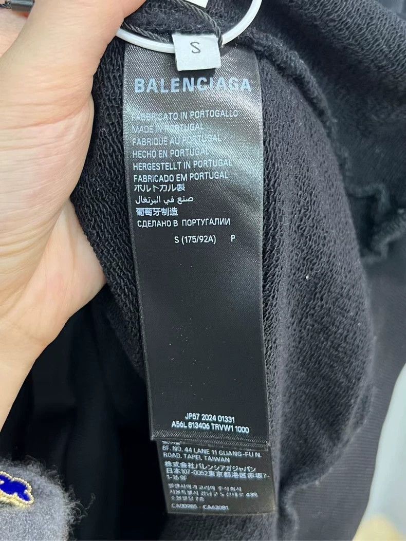 Balenciaga Balenciaga Balenciaga New Double B Embroidered Hoodie-2506 Size US S / EU 44-46 / 1 - 4 Thumbnail