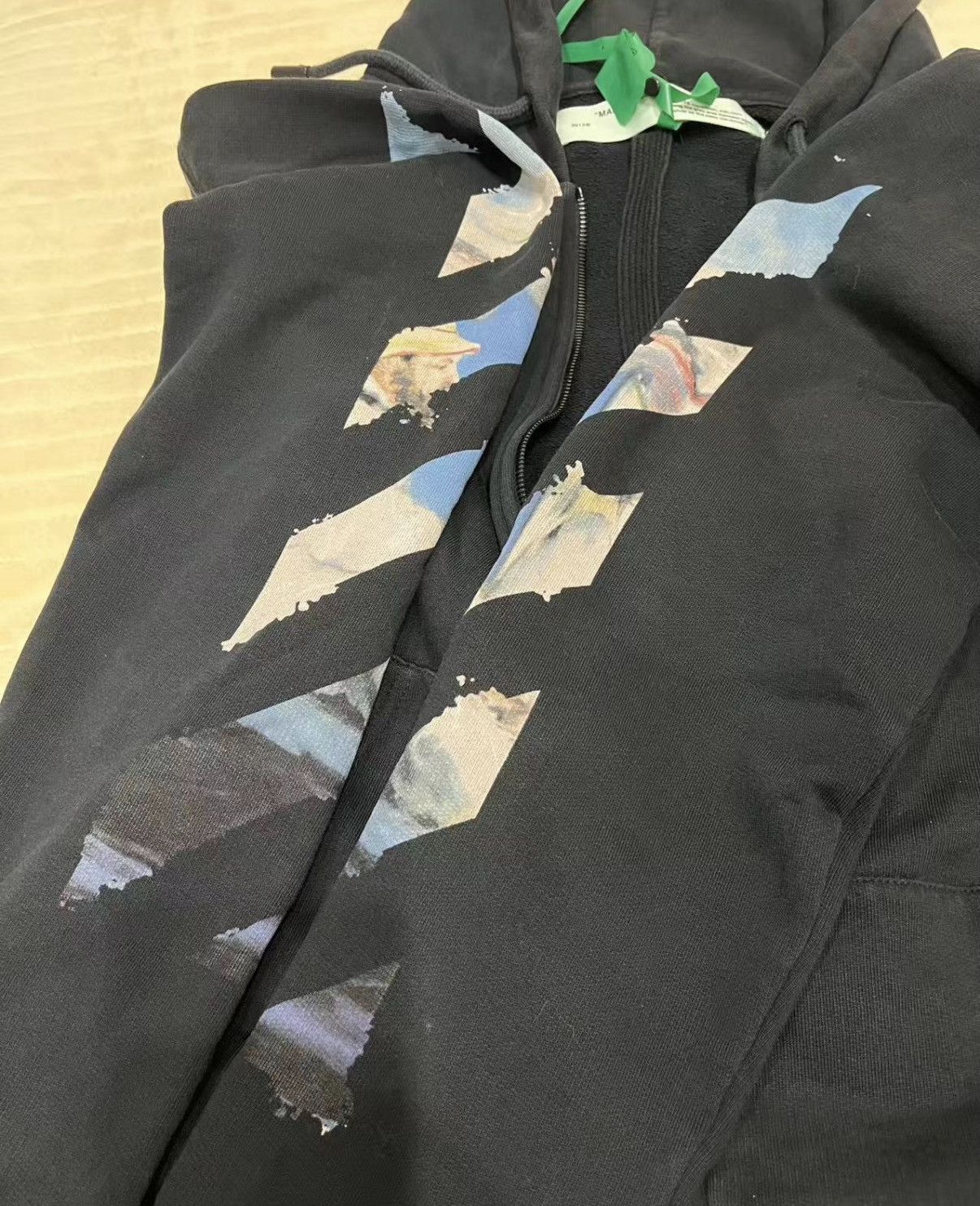 Off-White Off-White Oil Painting Zip-Up Hoodie K5 Size US L / EU 52-54 / 3 - 8 Thumbnail