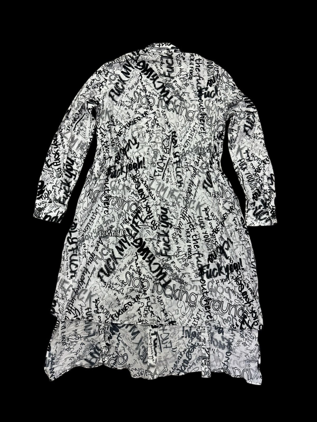 Limi Feu 2021-2022AW LIMI FEU LONG X UKA BLACK STUDY DRESS SHIRT Size M / US 6-8 / IT 42-44 - 3 Thumbnail