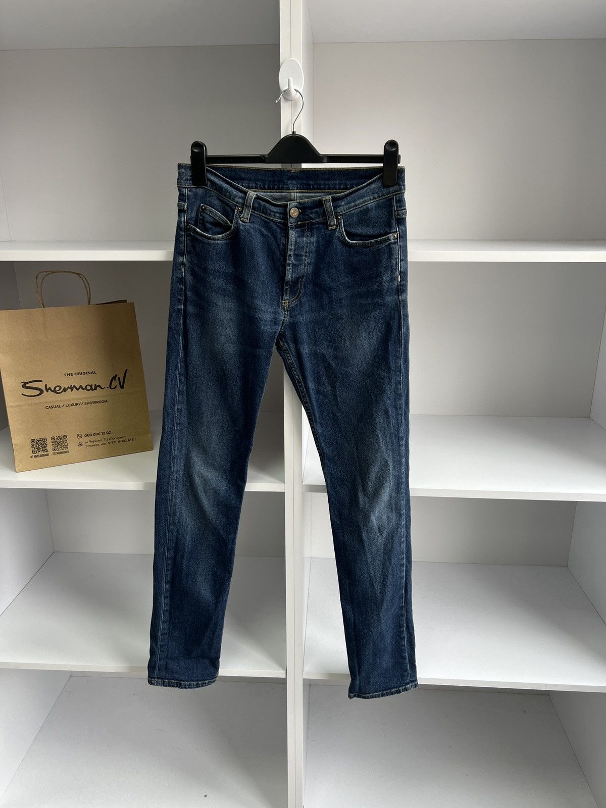 Carhartt × Vintage Vintage Carhartt Blue Denim Jeans Size US 30 / EU 46 - 4 Thumbnail