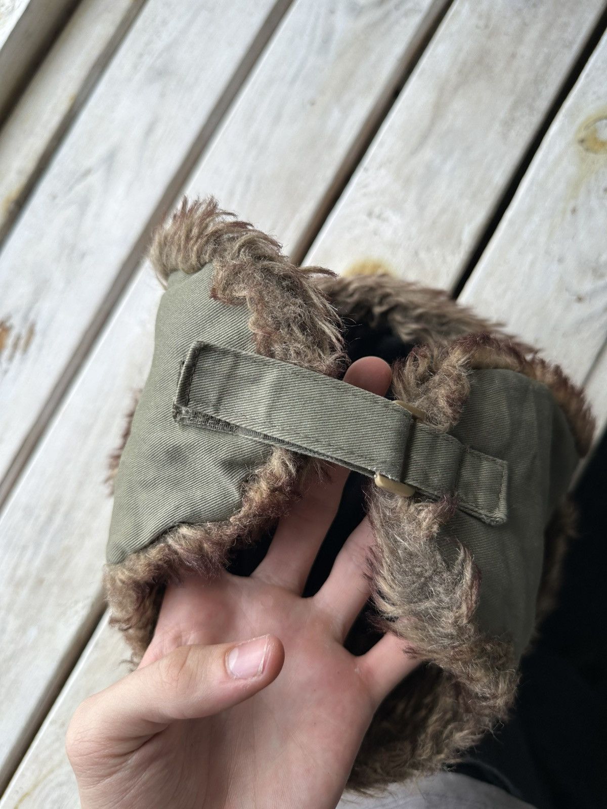 Vintage 🚨Y2K HYPE FUZZY MOHAIRE AVIATOR USHANKA HAT bubble Size ONE SIZE - 6 Thumbnail
