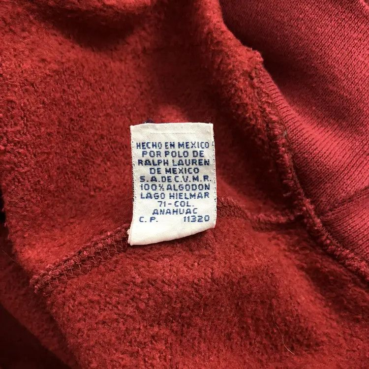 Polo Ralph Lauren Vintage 90s Polo Ralph Lauren Kswiss Center Logo Hoodie Size US M / EU 48-50 / 2 - 11 Thumbnail