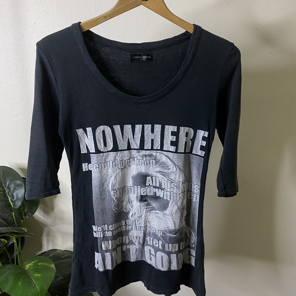 If Six Was Nine Horoscope Seditionaries Poem Ifsixwasnine Hysterics Style LS Size XS / US 0-2 / IT 36-38 - 2 Thumbnail