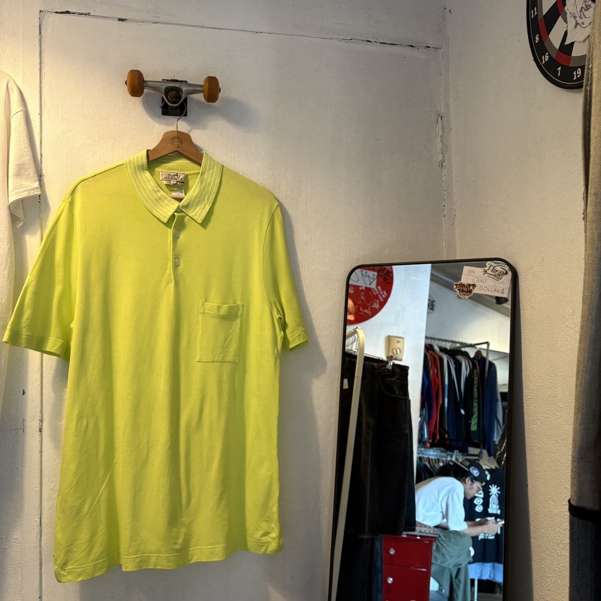 Hermes Hermes H Logo Polo Shirt Size US M / EU 48-50 / 2 - 1 Thumbnail