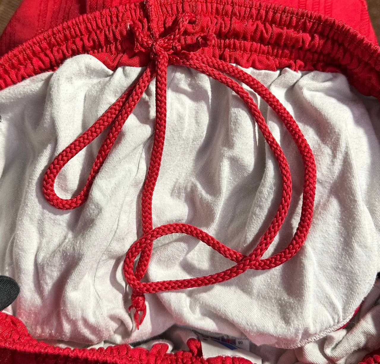 Adidas × Vintage Adidas Vintage Running Shorts Red White made in south africa Size US 32 / EU 48 - 3 Thumbnail