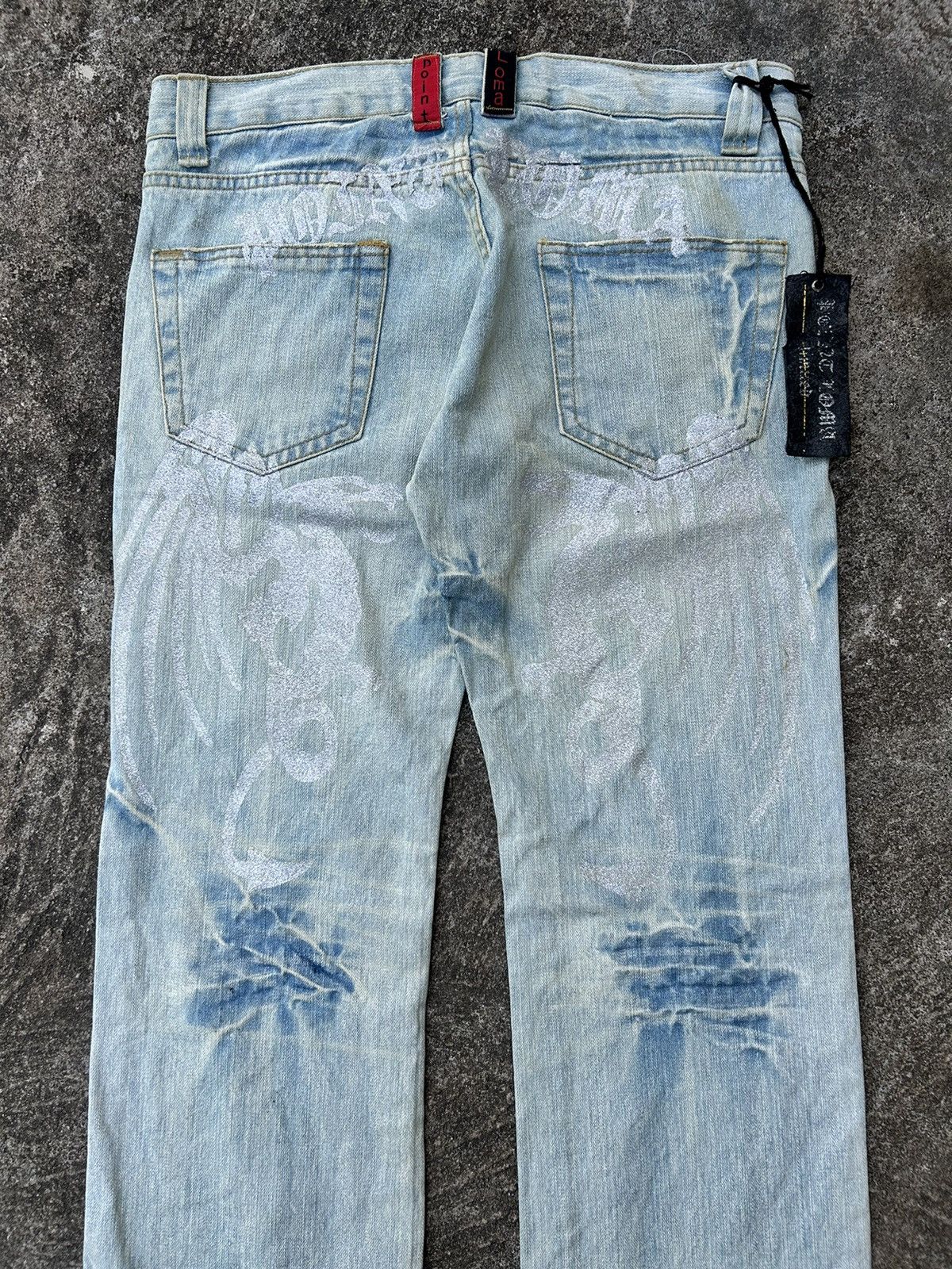 Japanese Brand Limited japanese flared jeans dragon archive Ifsix lgb style Size US 30 / EU 46 - 11 Thumbnail