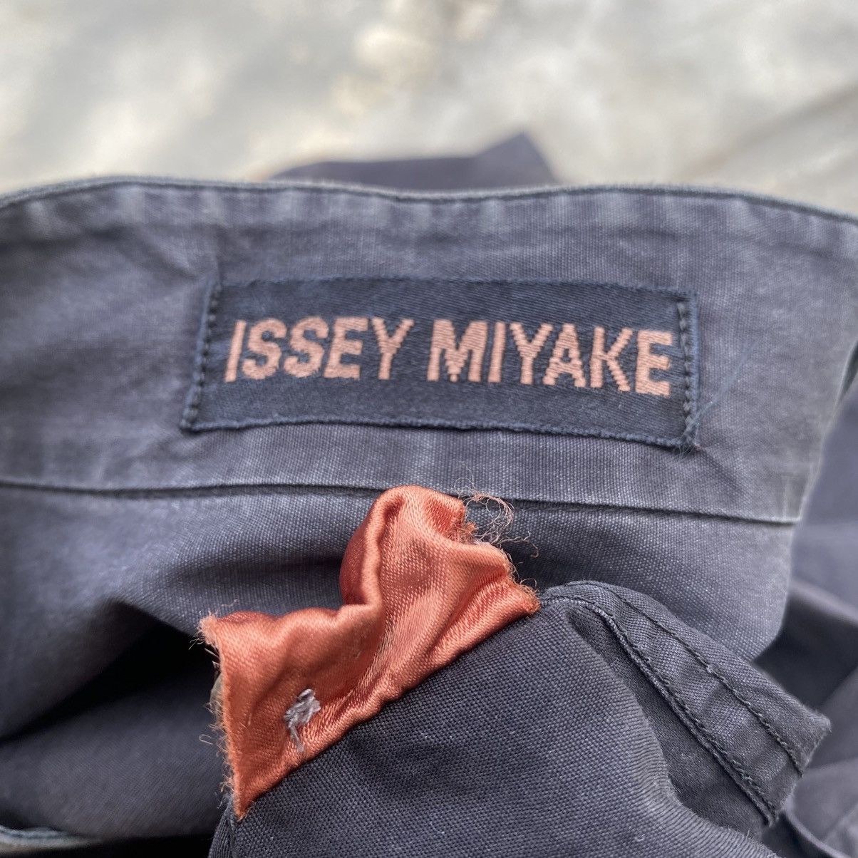 Homme Plisse Issey Miyake Very Rare 1980s ISSEY MIYAKE Mandarin Collar Shirt Size US L / EU 52-54 / 3 - 8 Thumbnail