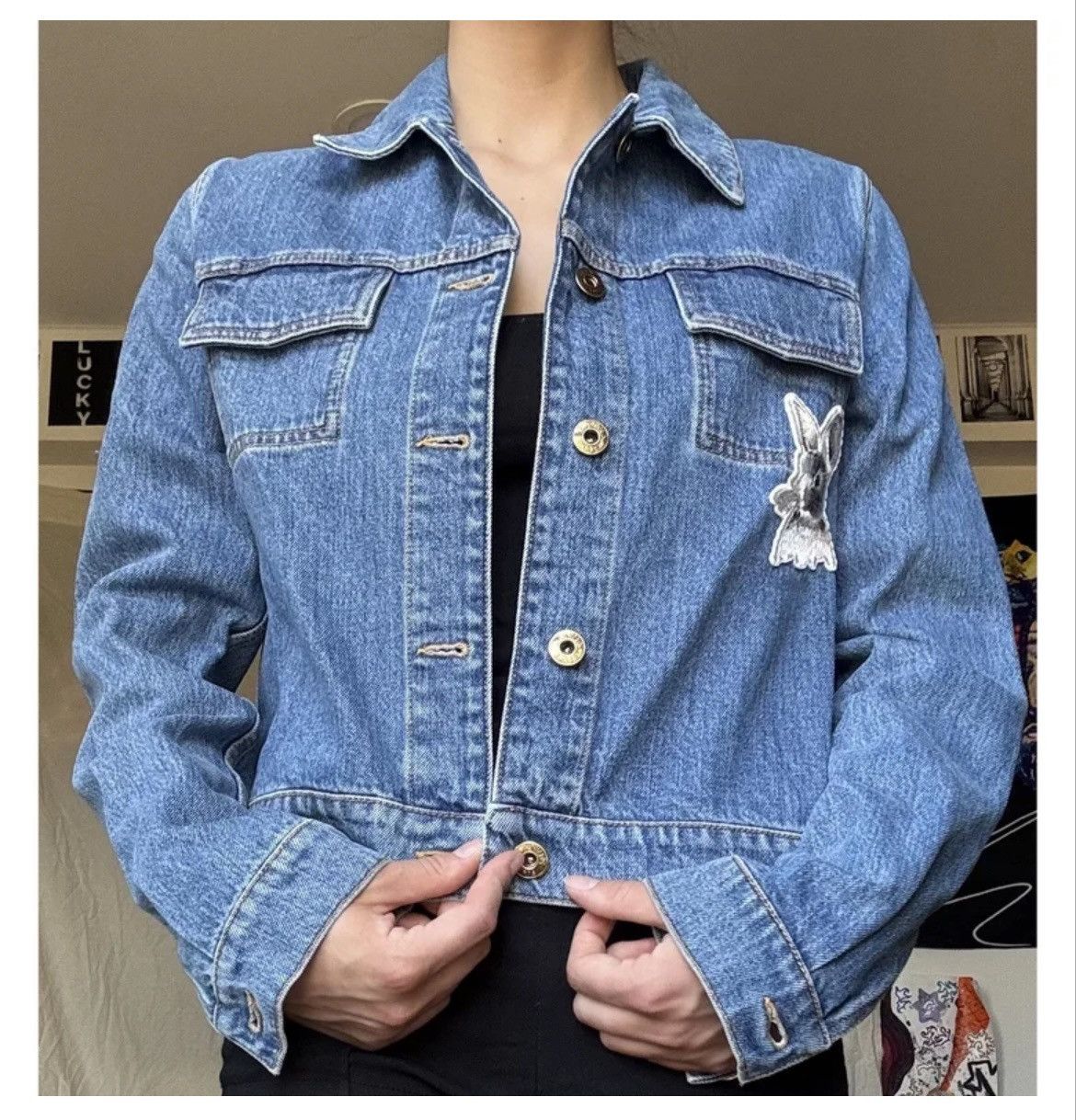 Lanvin Lanvin Botanica long sleeve denim jacket Size XS / US 0-2 / IT 36-38 - 6 Thumbnail