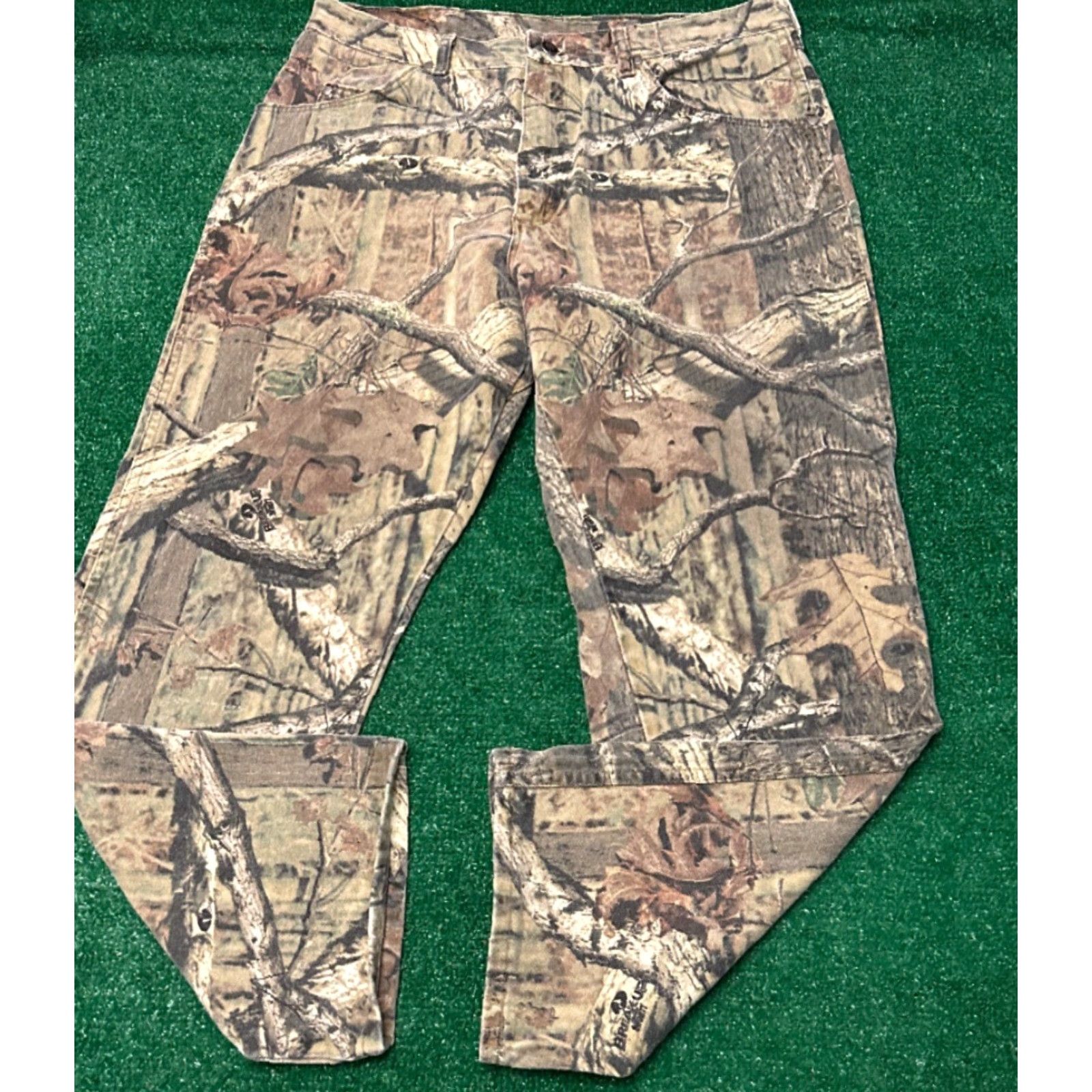 Wrangler VINTAGE Wrangler RealTree Camouflage Jeans Hunter Straight Loose Skater 36 36x32 Mens Size US 36 / EU 52 - 3 Thumbnail