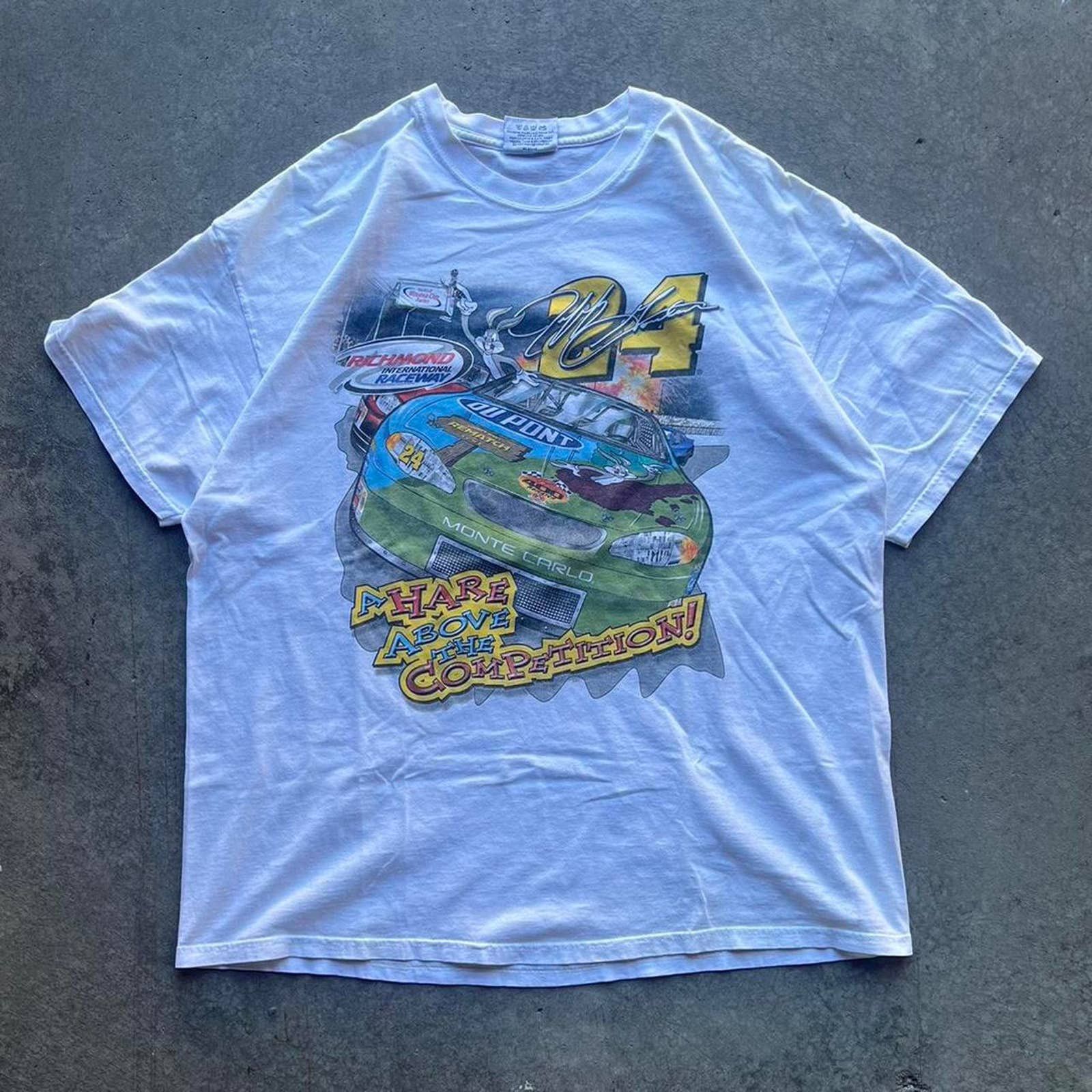 looney tunes nascar shirt