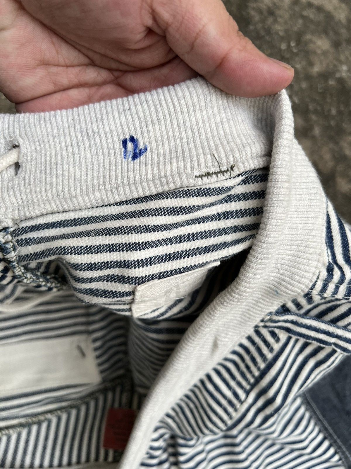 Japanese Brand OLD BETTY’S HICKORY STRIPE PANTS Size US 29 - 9 Thumbnail