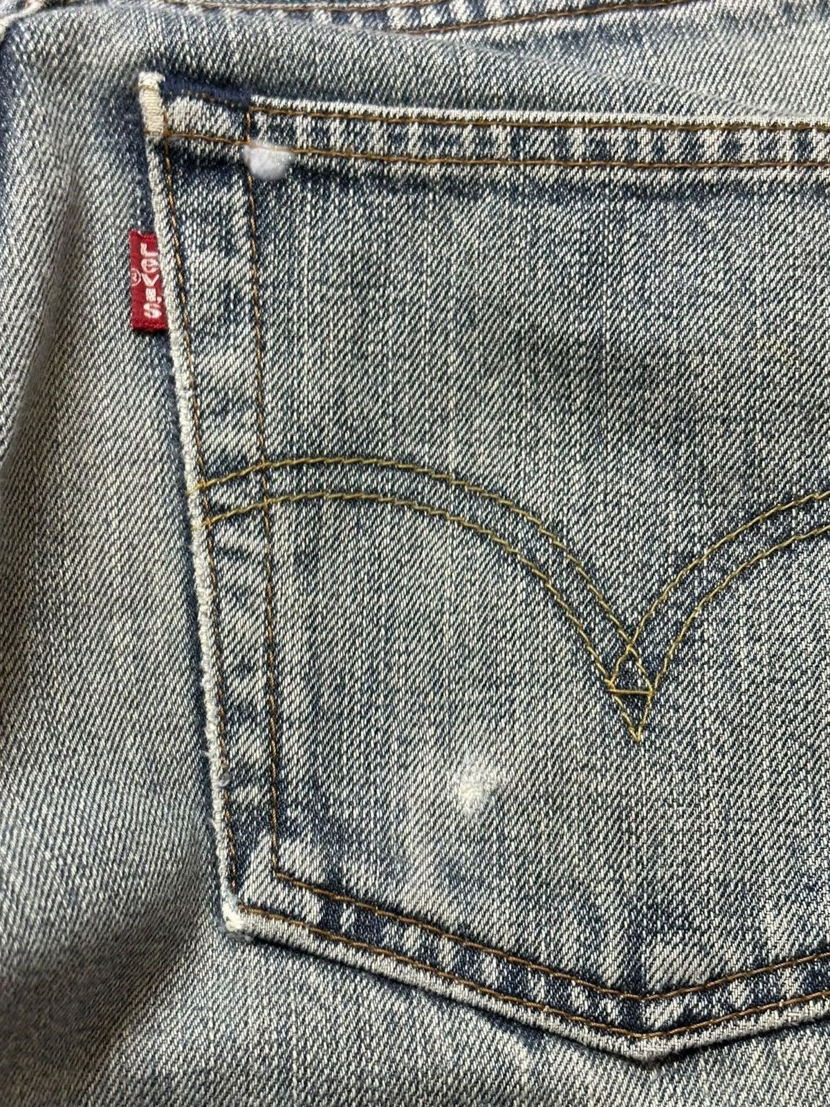 Levi's Vintage Clothing Vintage Levi’s 502 Straight Loose Faded Distressed Denim Size US 34 / EU 50 - 6 Thumbnail