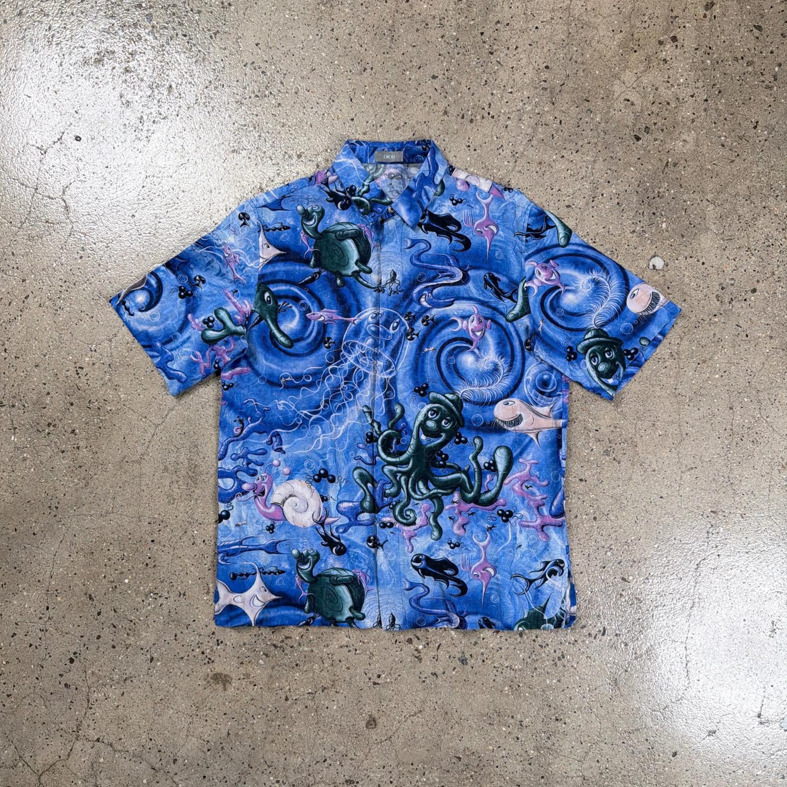 Dior Dior X Kenny Scharf Button Up Shirt Size US M / EU 48-50 / 2 - 1 Thumbnail