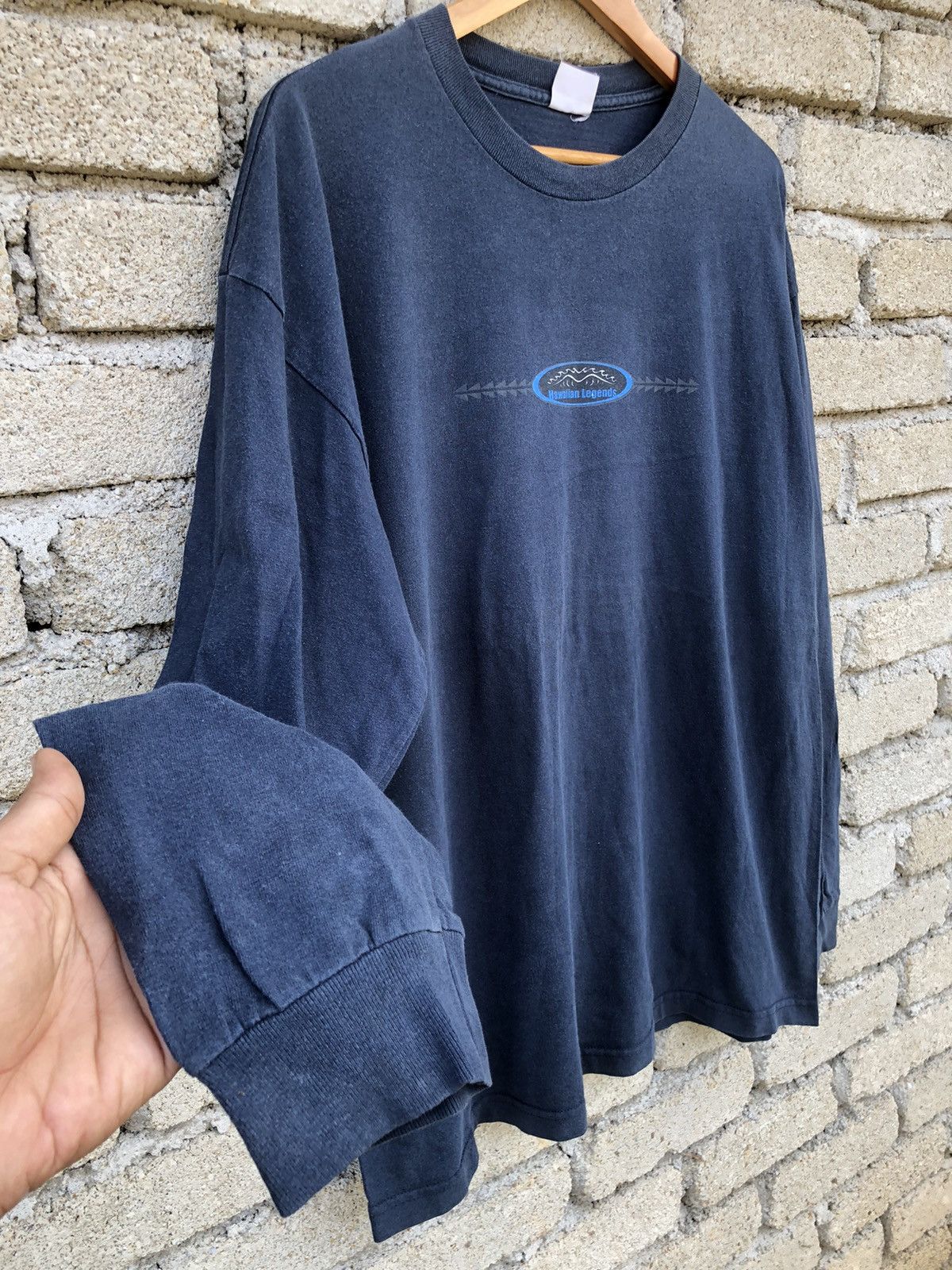 Vintage Crazy Vintage Y2K Hawaiian Legend Surfboards LS Shirt Size US XL / EU 56 / 4 - 14 Thumbnail