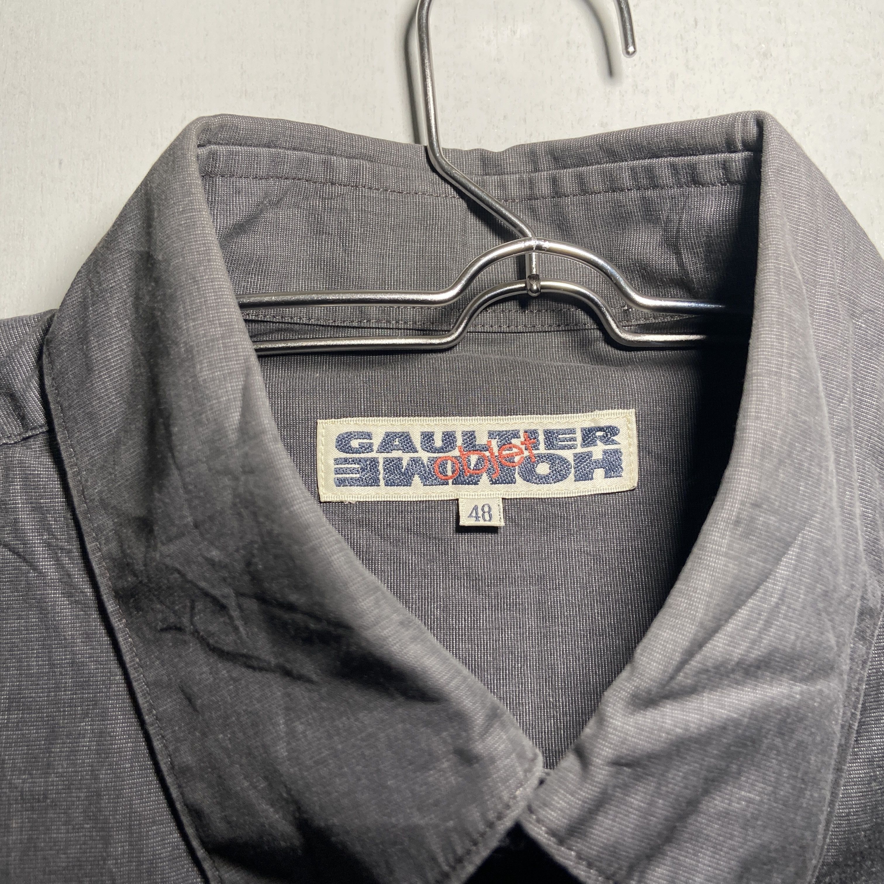 Jean Paul Gaultier Long sleeves Grey shirt 48 Size US M / EU 48-50 / 2 - 3 Thumbnail