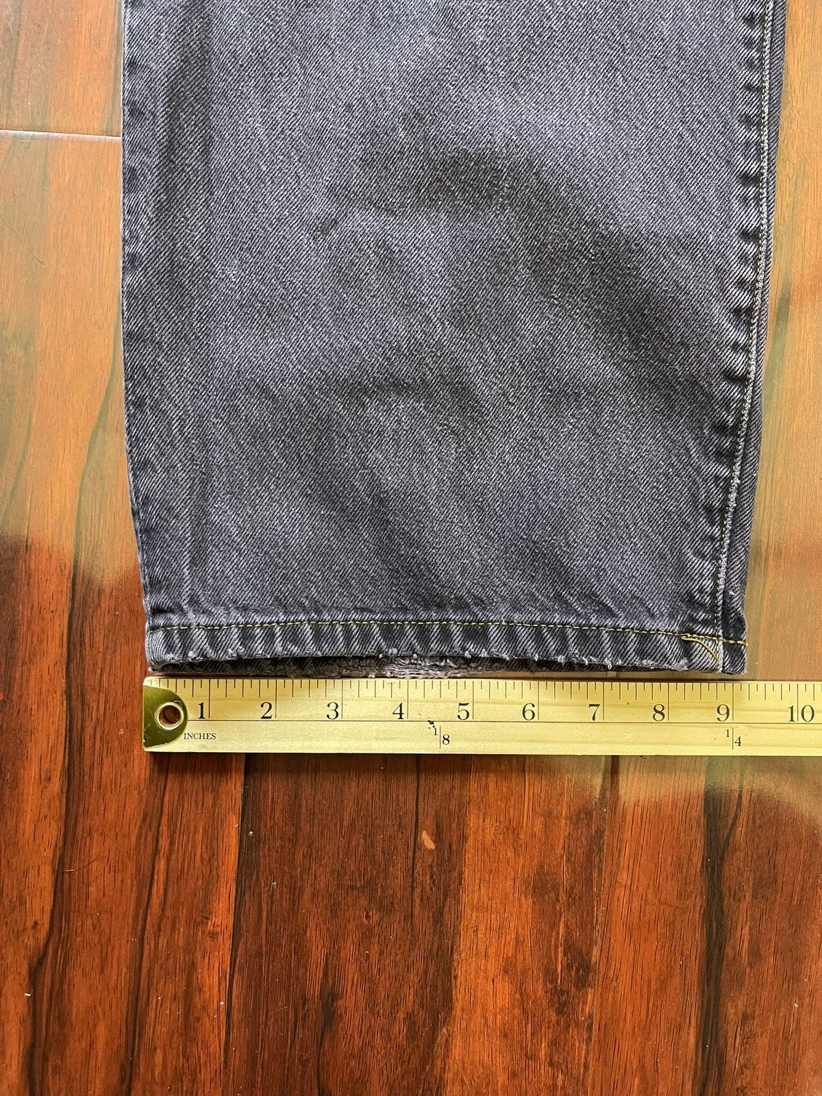 Stussy Stussy “Big Ol” Jeans Indigo Wash Baggy Denim Size 33W x 31L Size US 33 - 10 Thumbnail