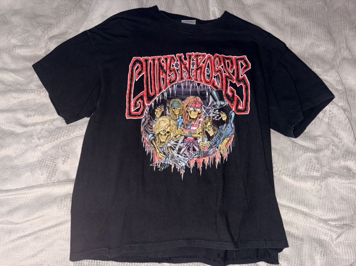 Band Tees Vintage Guns N Roses Use Your Illusion Tour Tee Size US XL / EU 56 / 4 - 1 Thumbnail