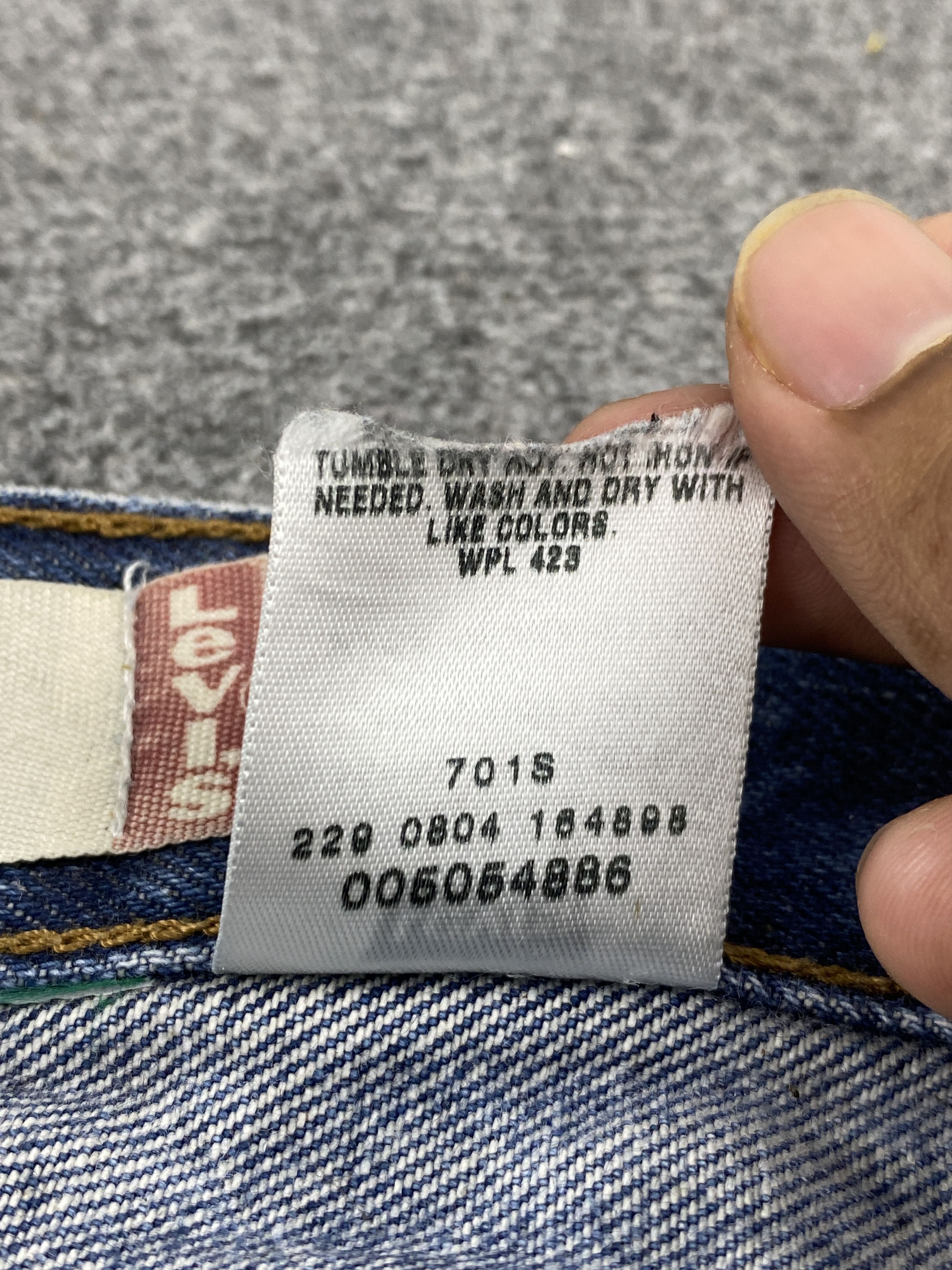 Levi's Faded Blue Vintage Levis 505 Jeans DP2313 Size US 39 - 9 Thumbnail