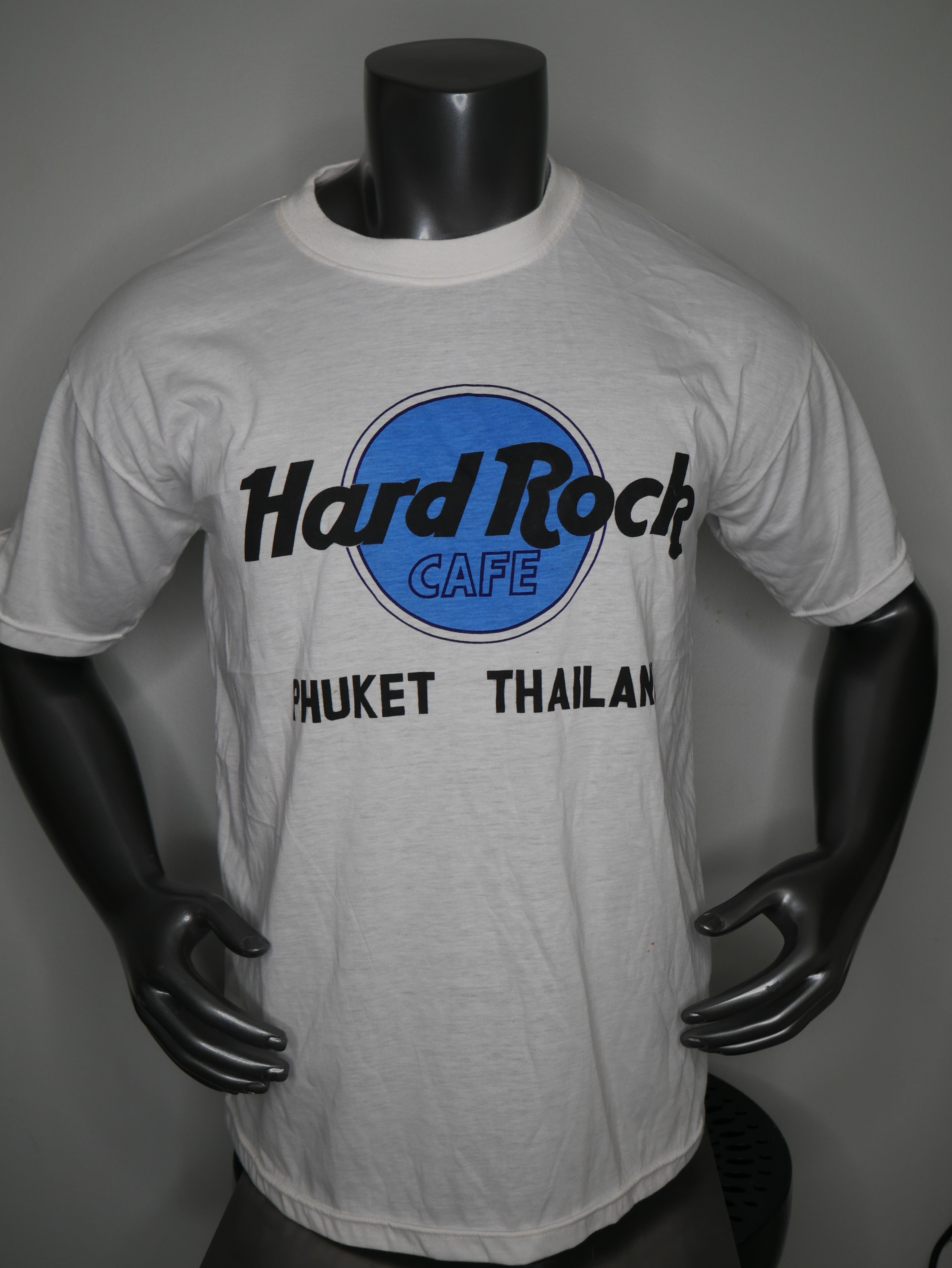 Hard Rock Cafe Hard Rock Café Phuket Thailand White Classic Logo Size US M / EU 48-50 / 2 - 1 Thumbnail