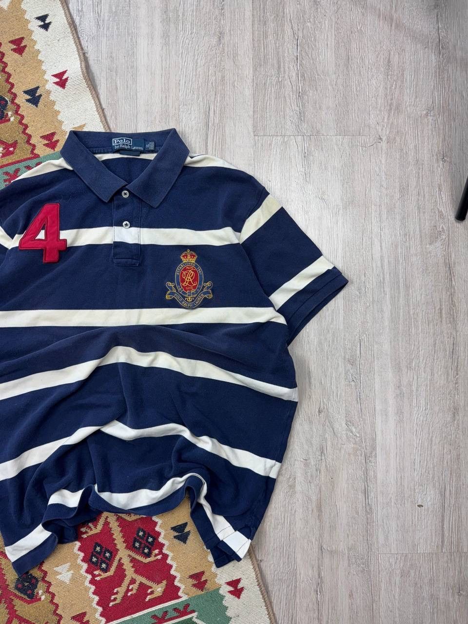 Japanese Brand × Polo Ralph Lauren Vintage Polo Ralph Lauren Y2K Polo Tee 4 Size US XL / EU 56 / 4 - 2 Thumbnail