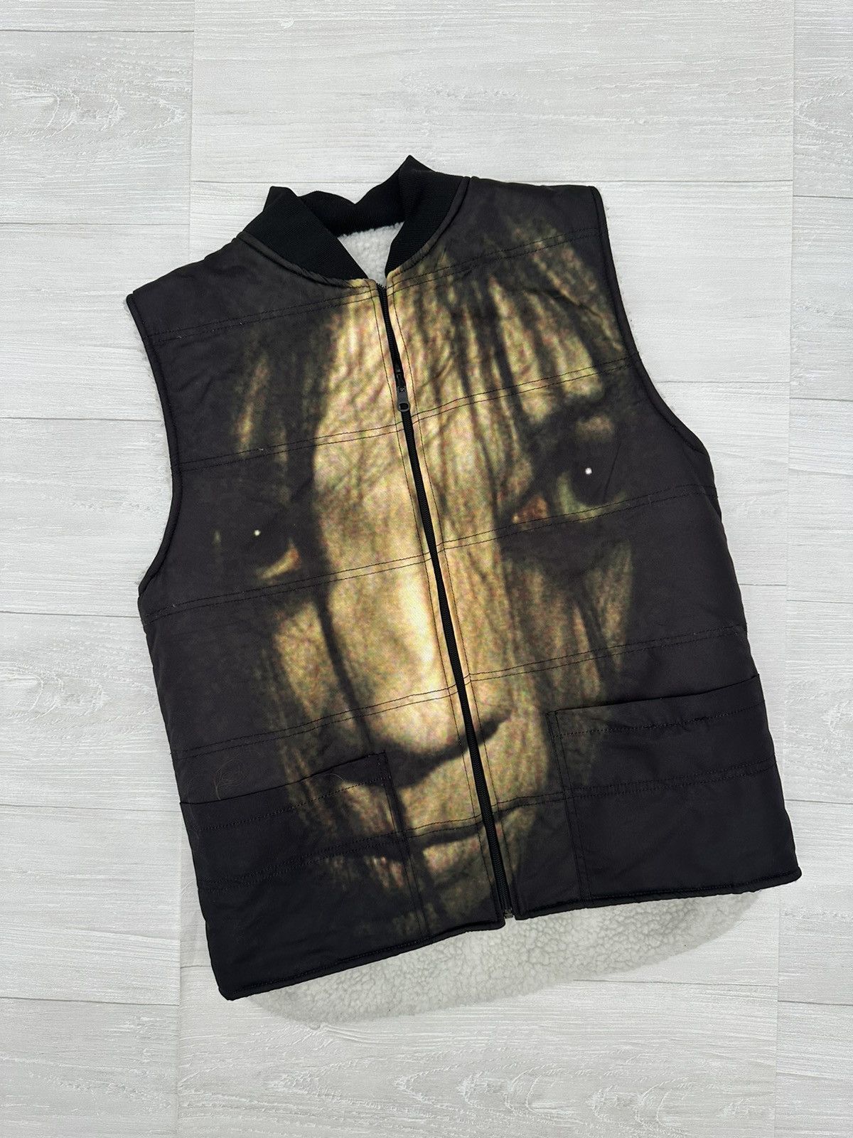 Insomnia Visuals Insomnia Visuals Reversible Sherpa Fleece Woman Vest Small Size US S / EU 44-46 / 1 - 2 Thumbnail