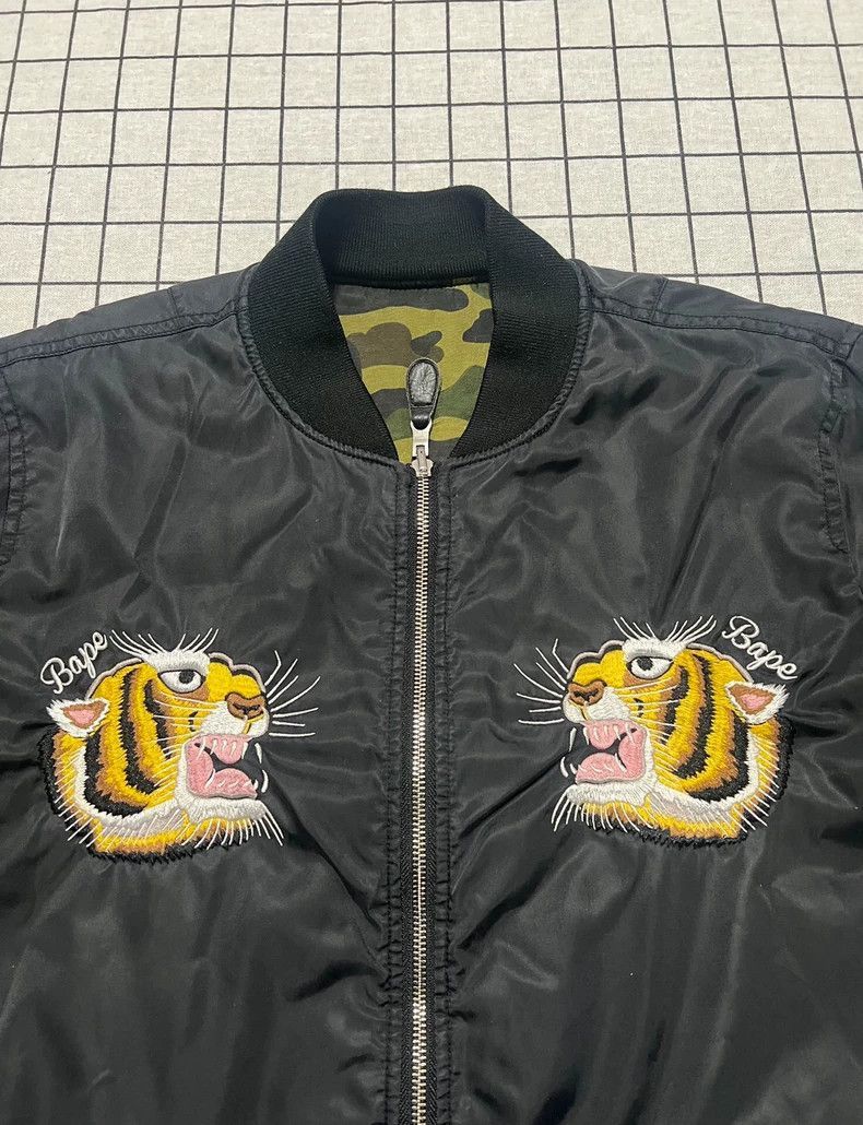 Bape BAPE Double-Sided Embroidered Tiger Jacket-2508 Size US XL / EU 56 / 4 - 4 Thumbnail