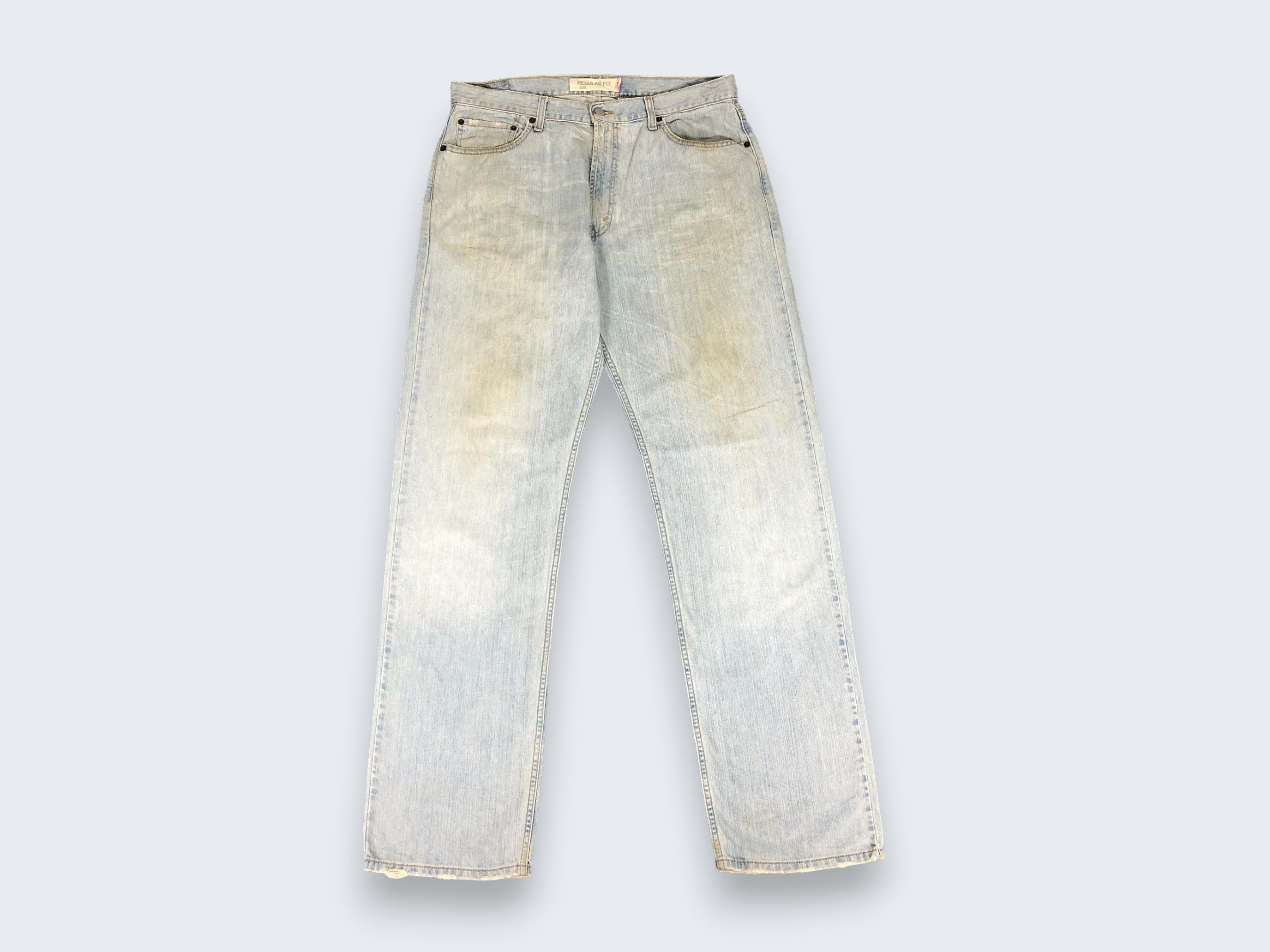 Levi's × Vintage Vintage Levis 505 Regular Fit Jeans L962 Size US 36 / EU 52 - 1 Thumbnail