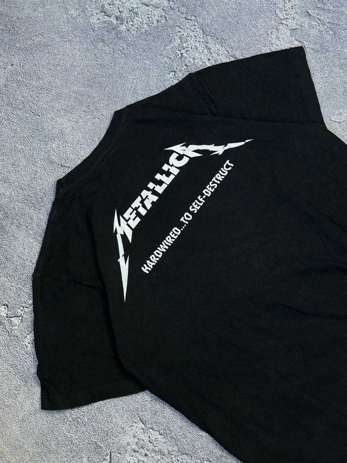 Band Tees Rare Metallica Hardwired Rock Band T-Shirt Black M Size Size US M / EU 48-50 / 2 - 8 Thumbnail