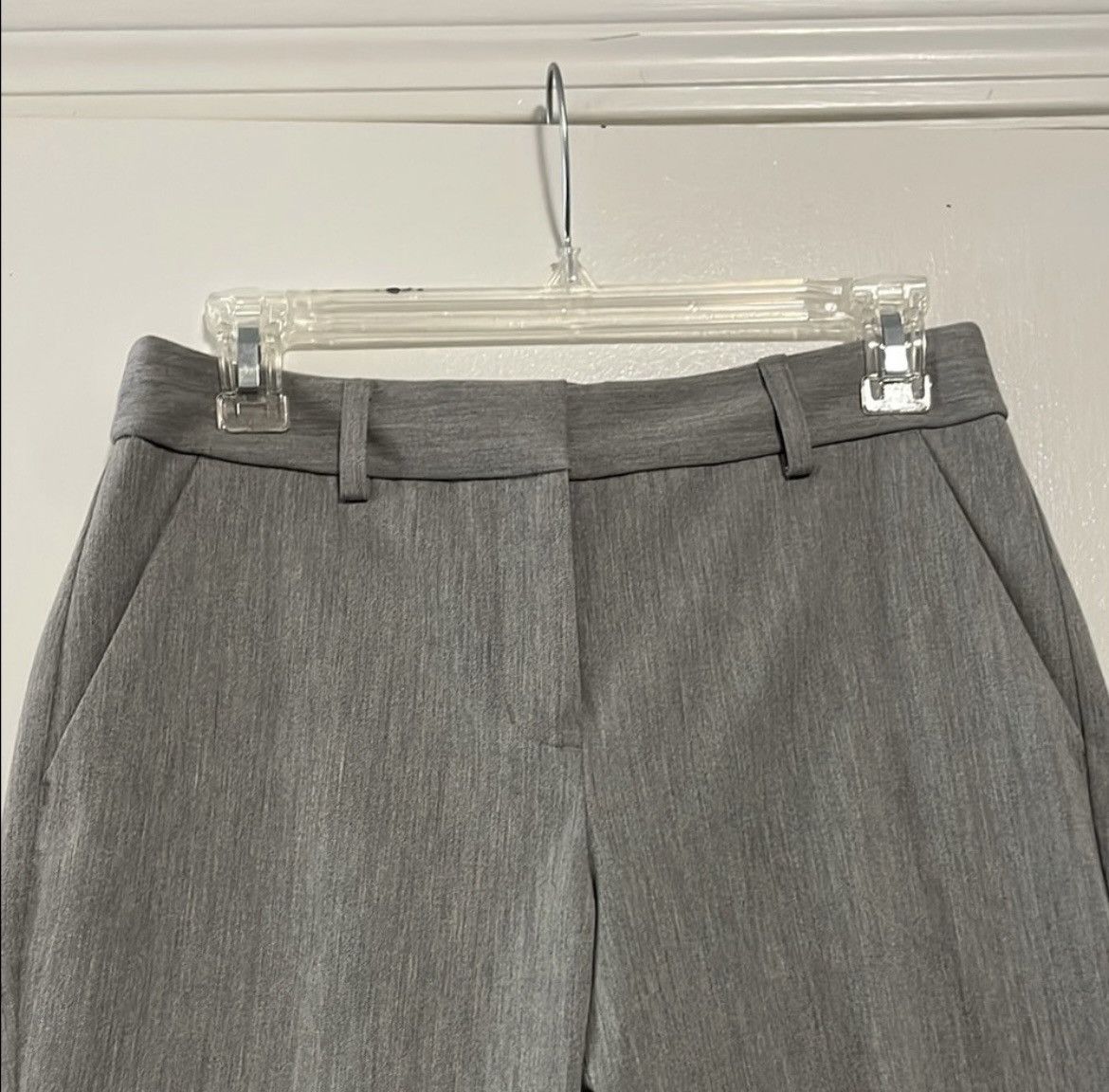 Express Express Grey Trousers Size 27" / US 4 / IT 40 - 5 Thumbnail