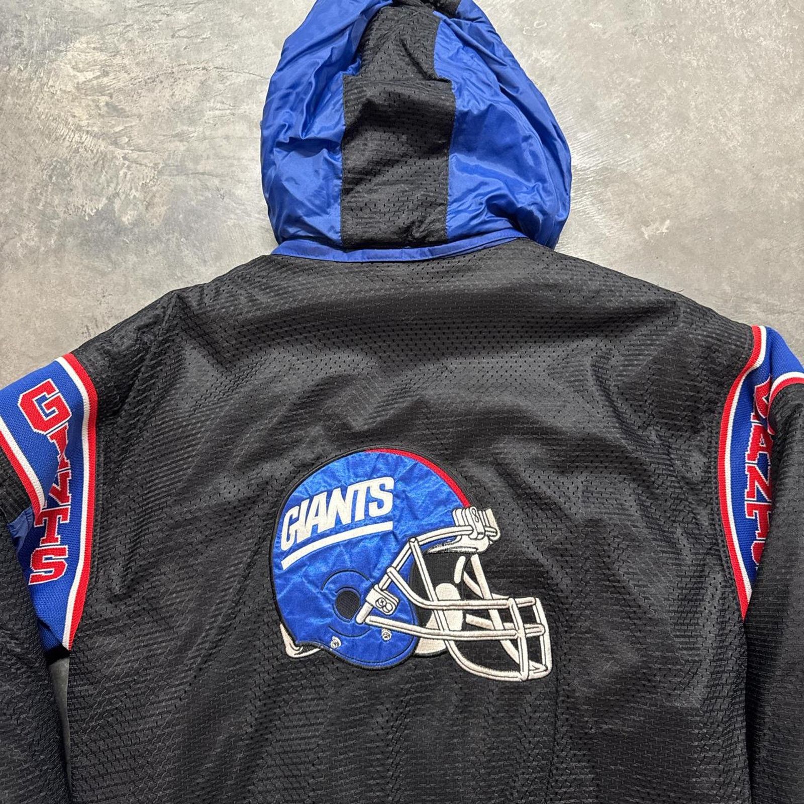 Pro Player × Vintage Vintage 90s Pro Player New York Giants Reversible Jacket Size US L / EU 52-54 / 3 - 2 Thumbnail