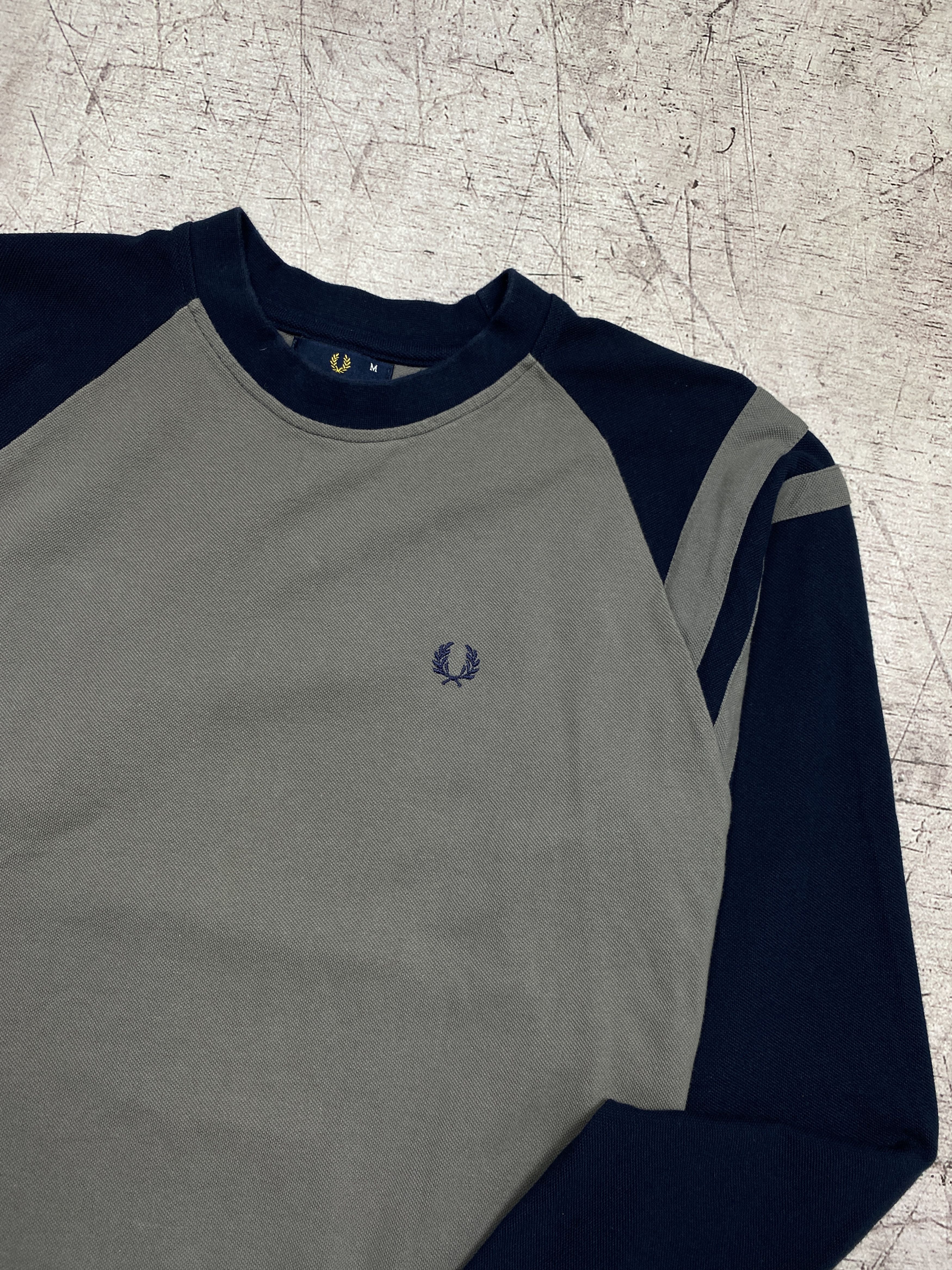 Fred Perry × Vintage Fred Perry 90s Vintage Mens Long Sleeve T-Shirt Size US M / EU 48-50 / 2 - 2 Thumbnail