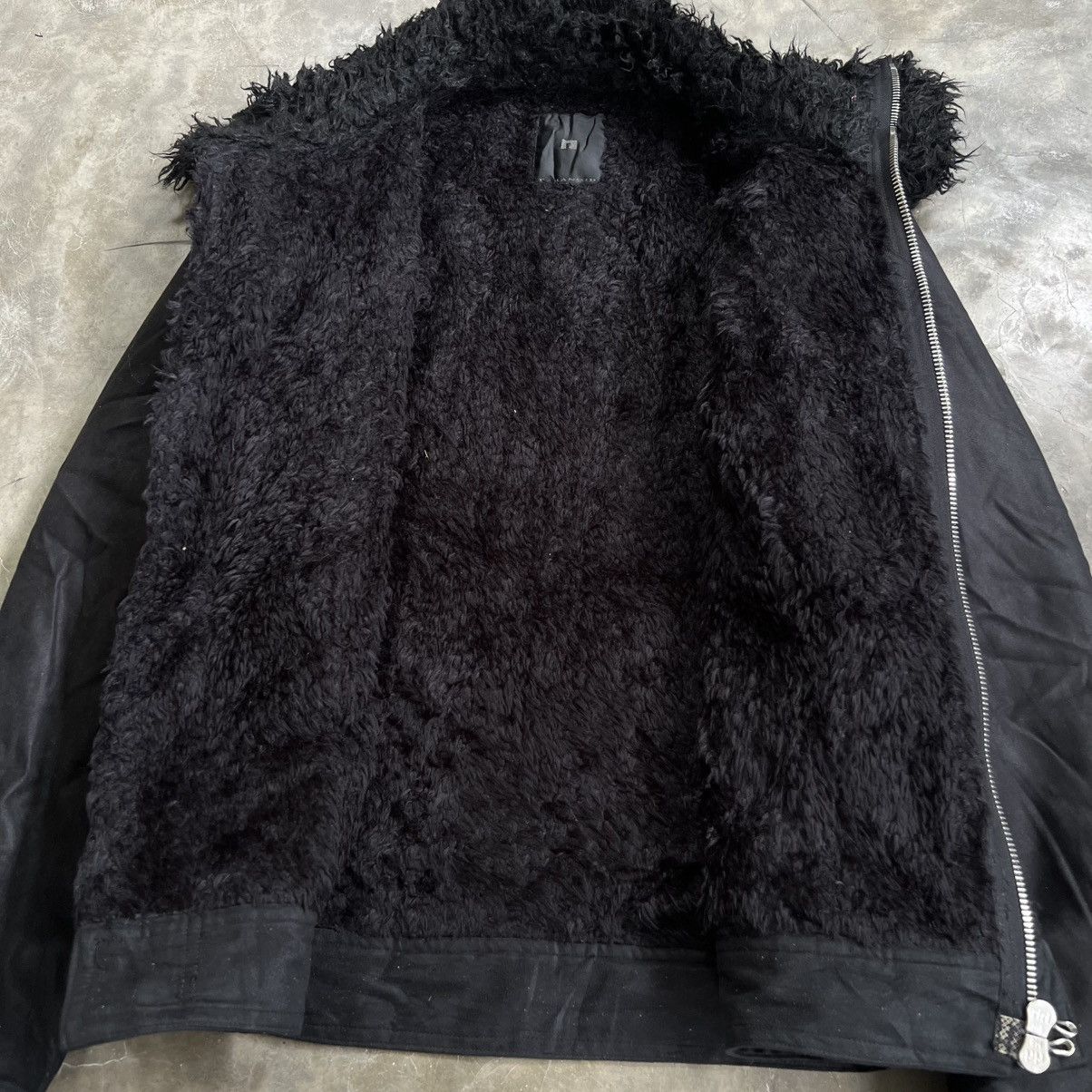 Japanese Brand Paranoid 14th Addiction Style Fur Faux Zip Jacket Size US M / EU 48-50 / 2 - 4 Thumbnail