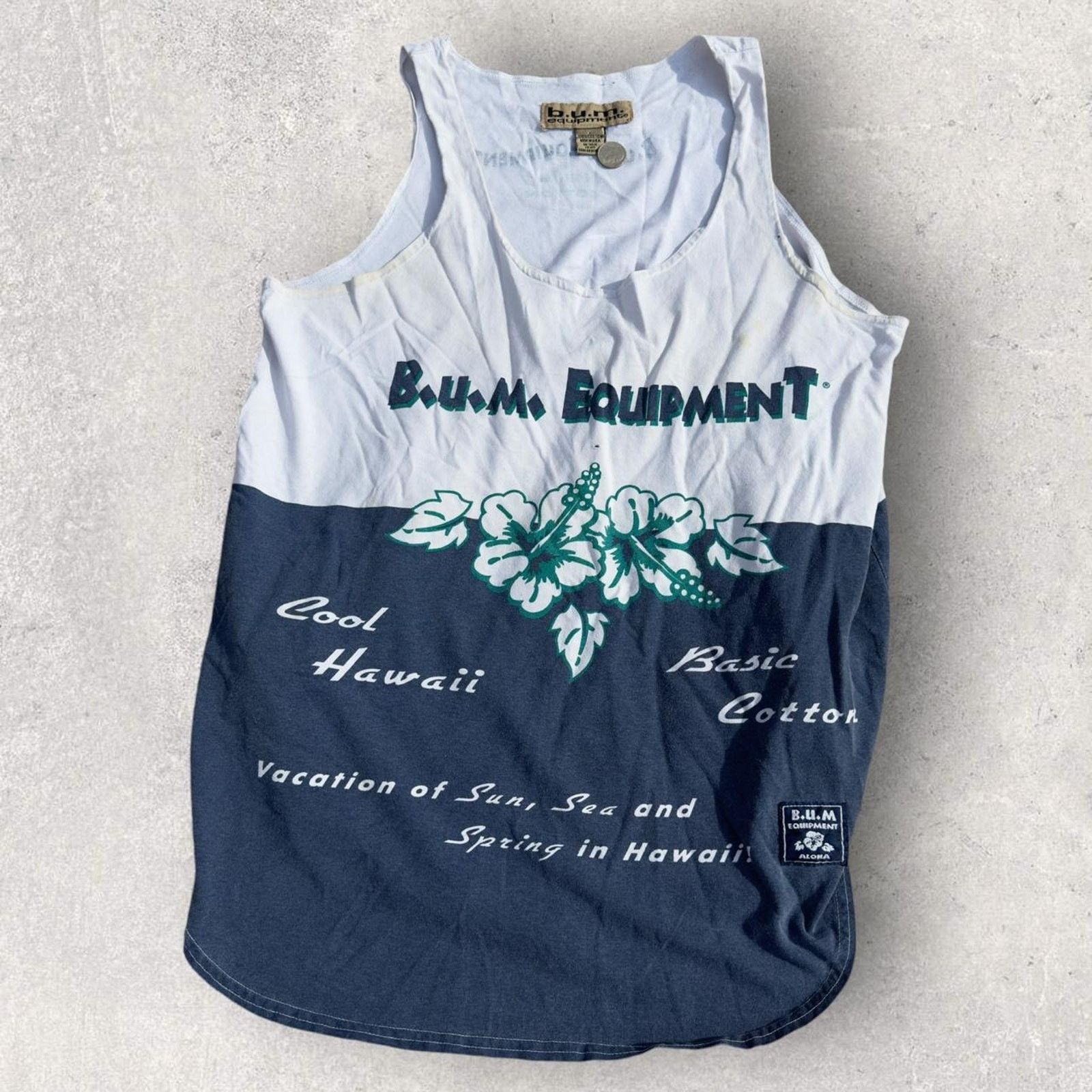 B.U.M Equipment 90s Made in USA B.U.M. Equipment Tank Size US L / EU 52-54 / 3 - 1 Thumbnail