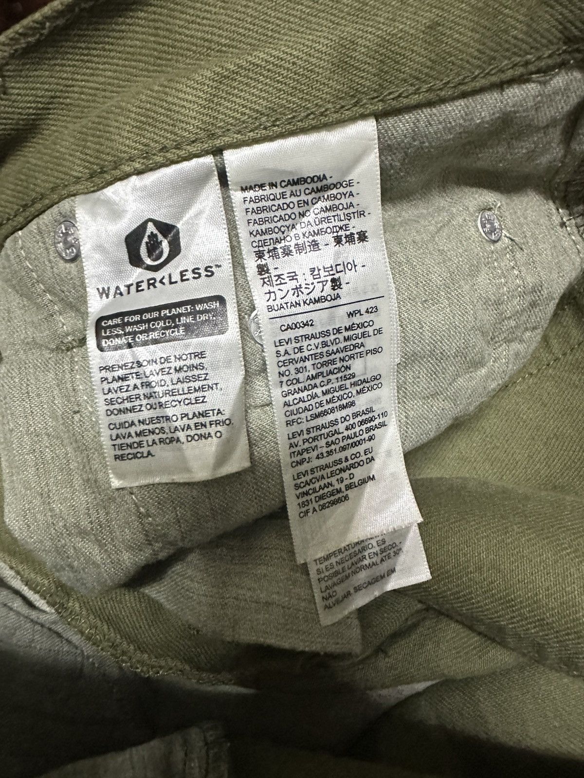 Levi's Levis slivertab denim pants Size US 31 - 4 Thumbnail