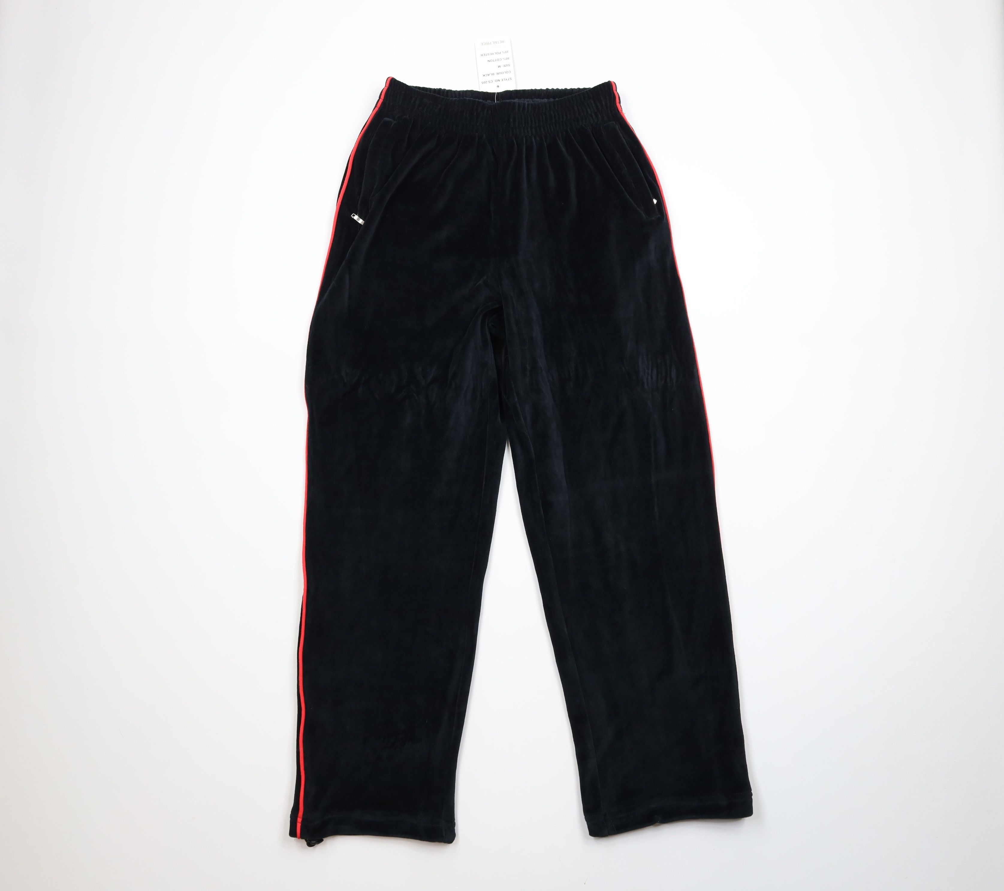 Vintage Deadstock Vintage Y2K Streetwear Velour Sweatpants Pants Size US 34 / EU 50 - 1 Thumbnail