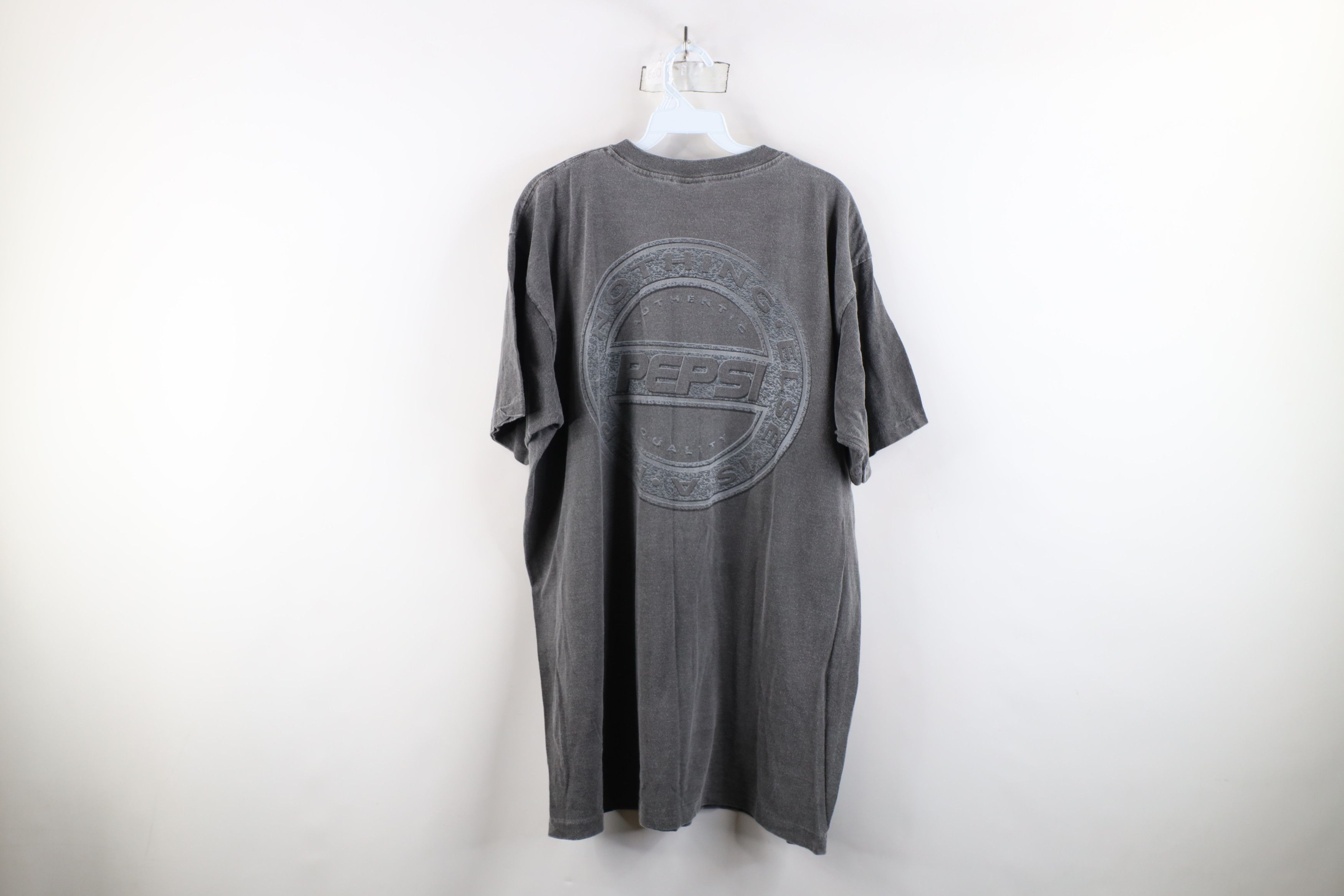 Vintage Vintage 90s Pepsi Co Mens Stonewash Short Sleeve T-Shirt USA Size US L / EU 52-54 / 3 - 11 Thumbnail