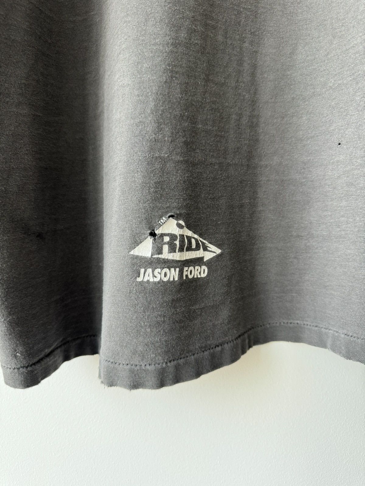 Vintage VINTAGE 90s THRASHED FADED HOOKER SNOWBOARDING T SHIRT Size US XL / EU 56 / 4 - 8 Thumbnail