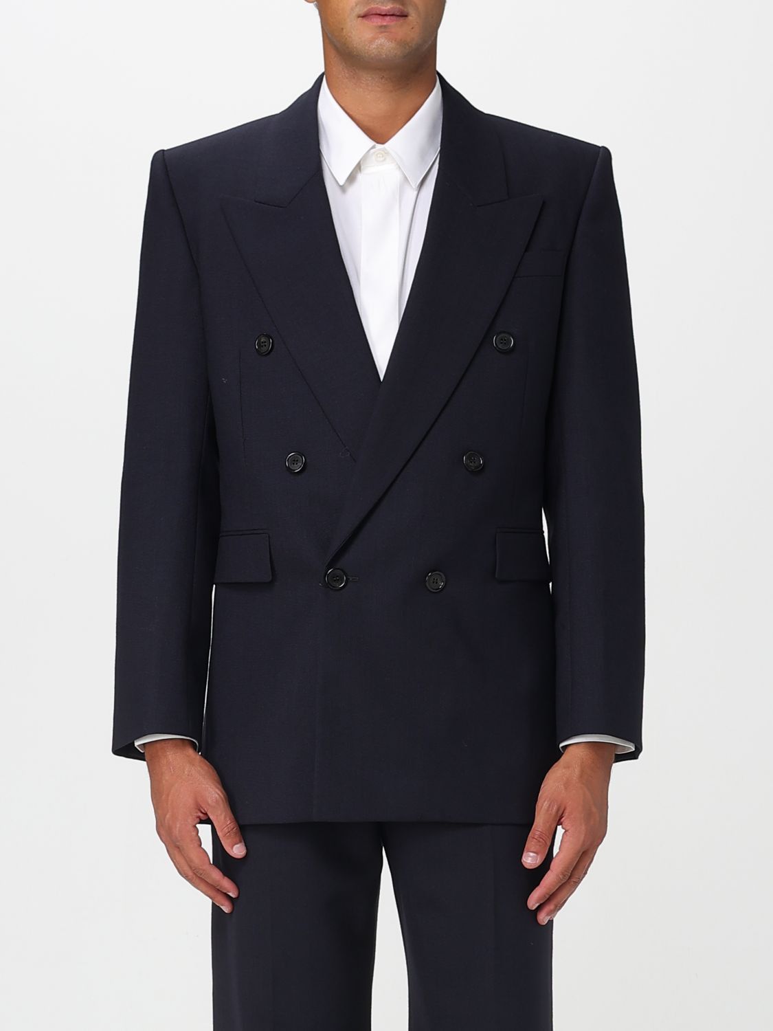 Saint Laurent Paris Saint Laurent Jacket Men Navy Size US M / EU 48-50 / 2 - 1 Thumbnail
