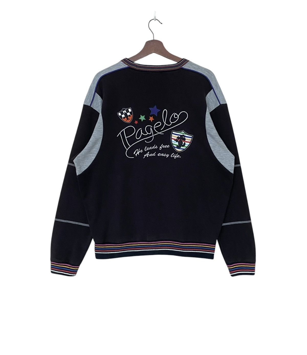 Vintage Vintage Brand Pagelo Sweatshirt 2000s Size US L / EU 52-54 / 3 - 2 Thumbnail