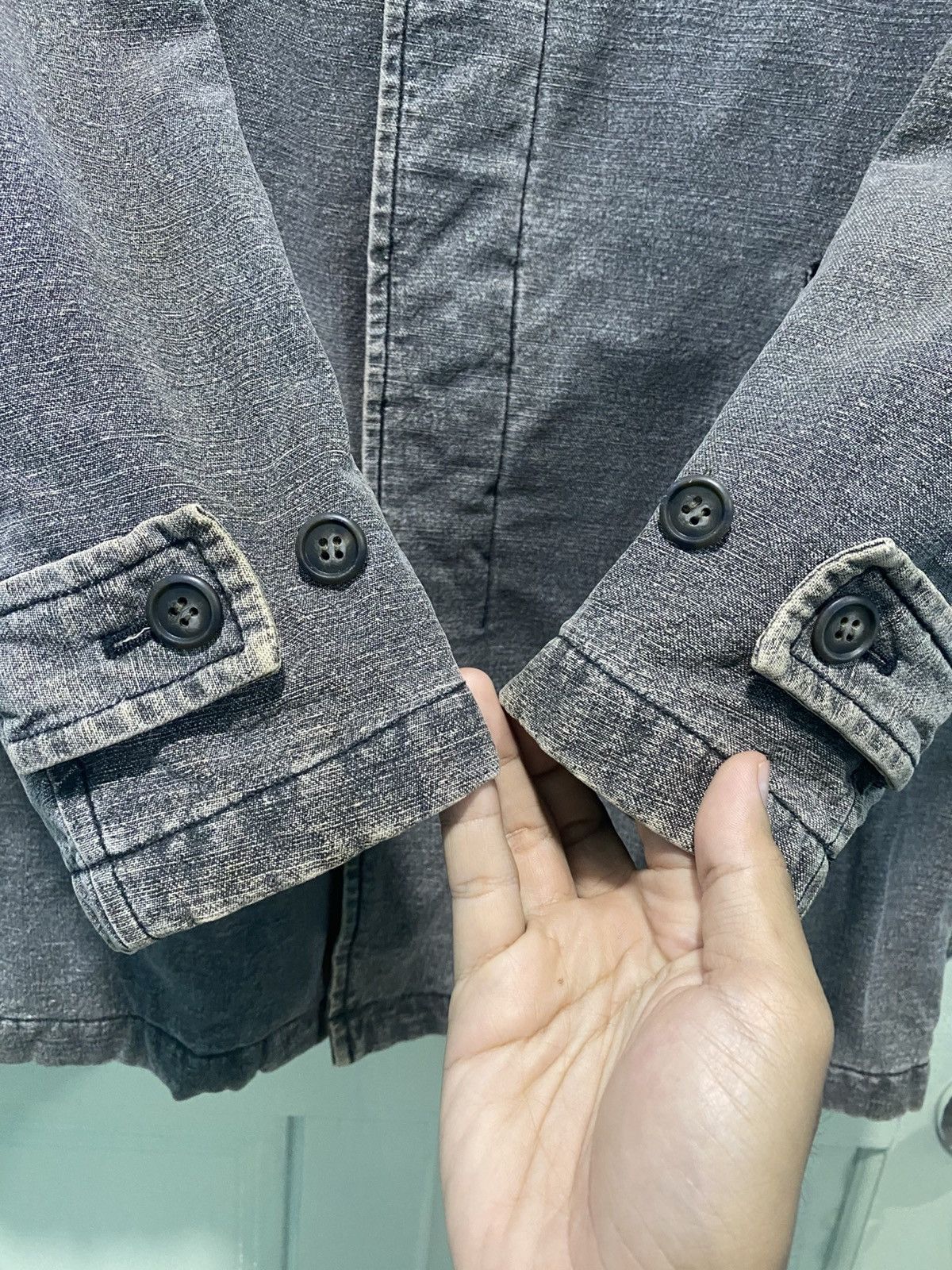 Tornado Mart Tornado Mart Washed Jacket Size US M / EU 48-50 / 2 - 6 Thumbnail